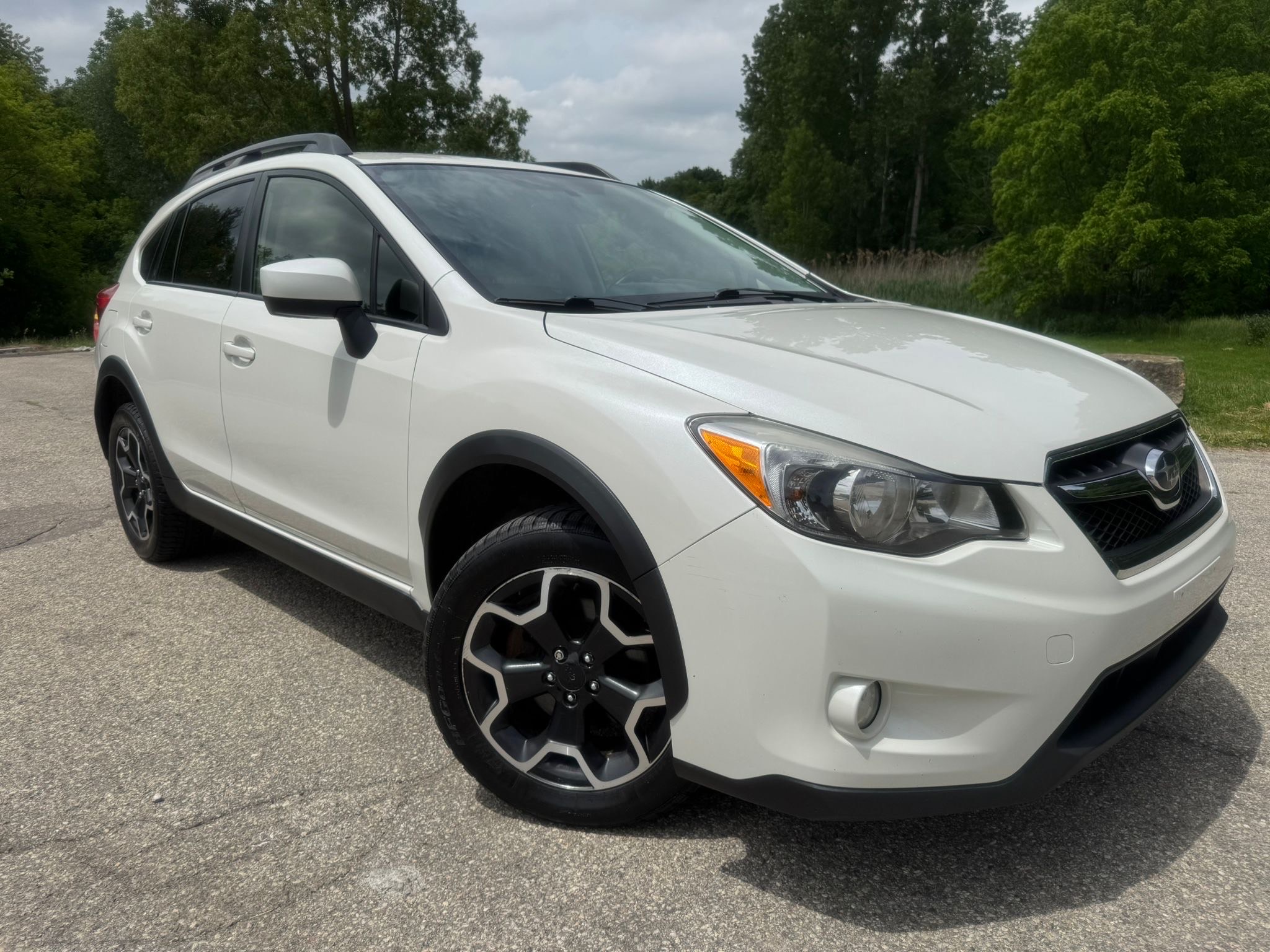 White 2015 Subaru Crosstrek SUV / Crossover  Automatic