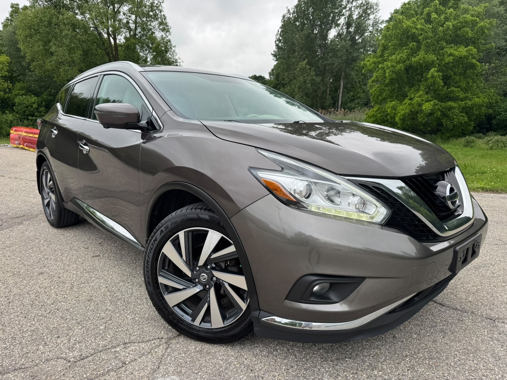 Brown 2016 Nissan Murano SUV / Crossover All-Wheel Drive Automatic