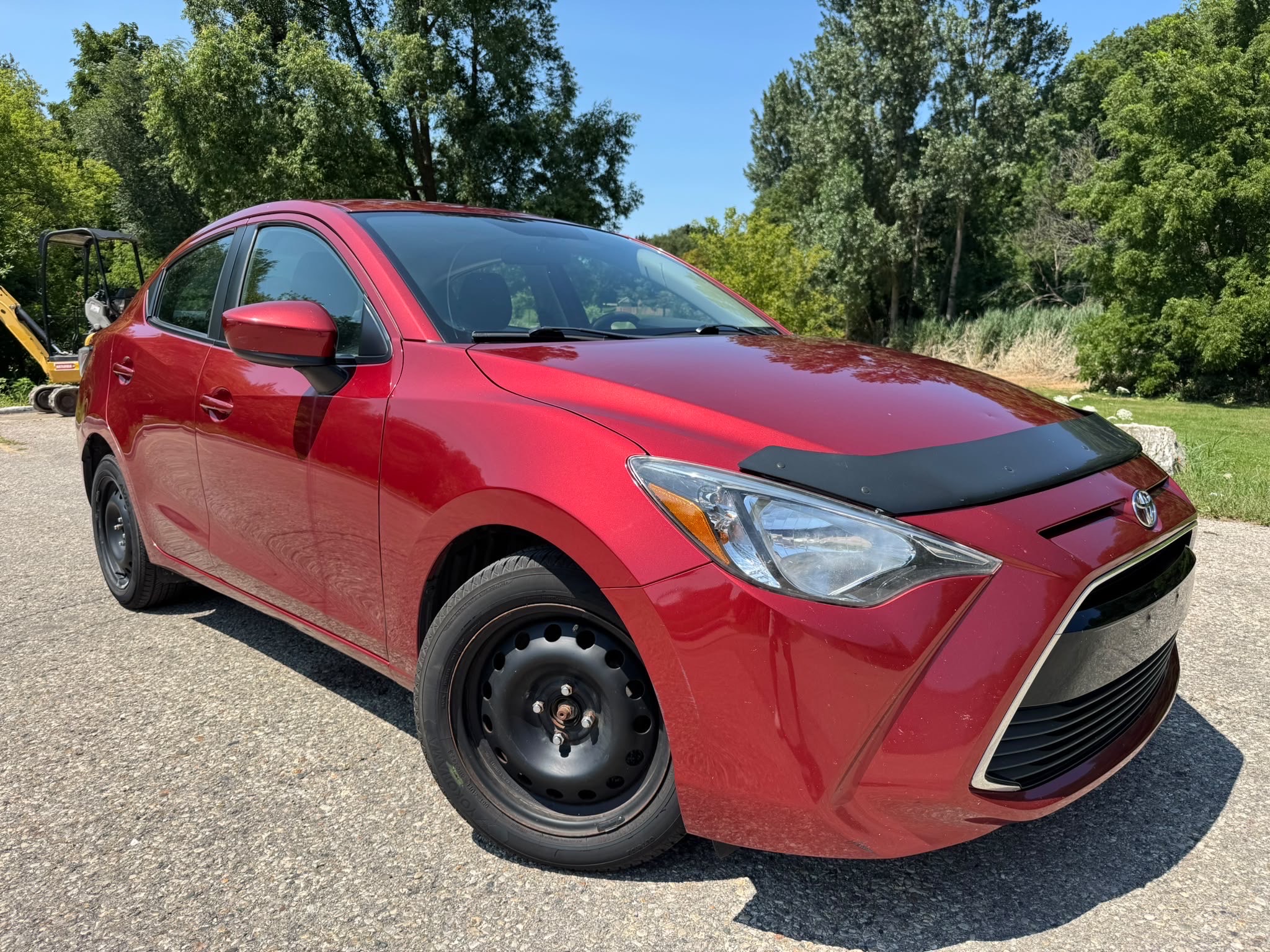 Red 2016 Toyota Yaris Sedan Automatic