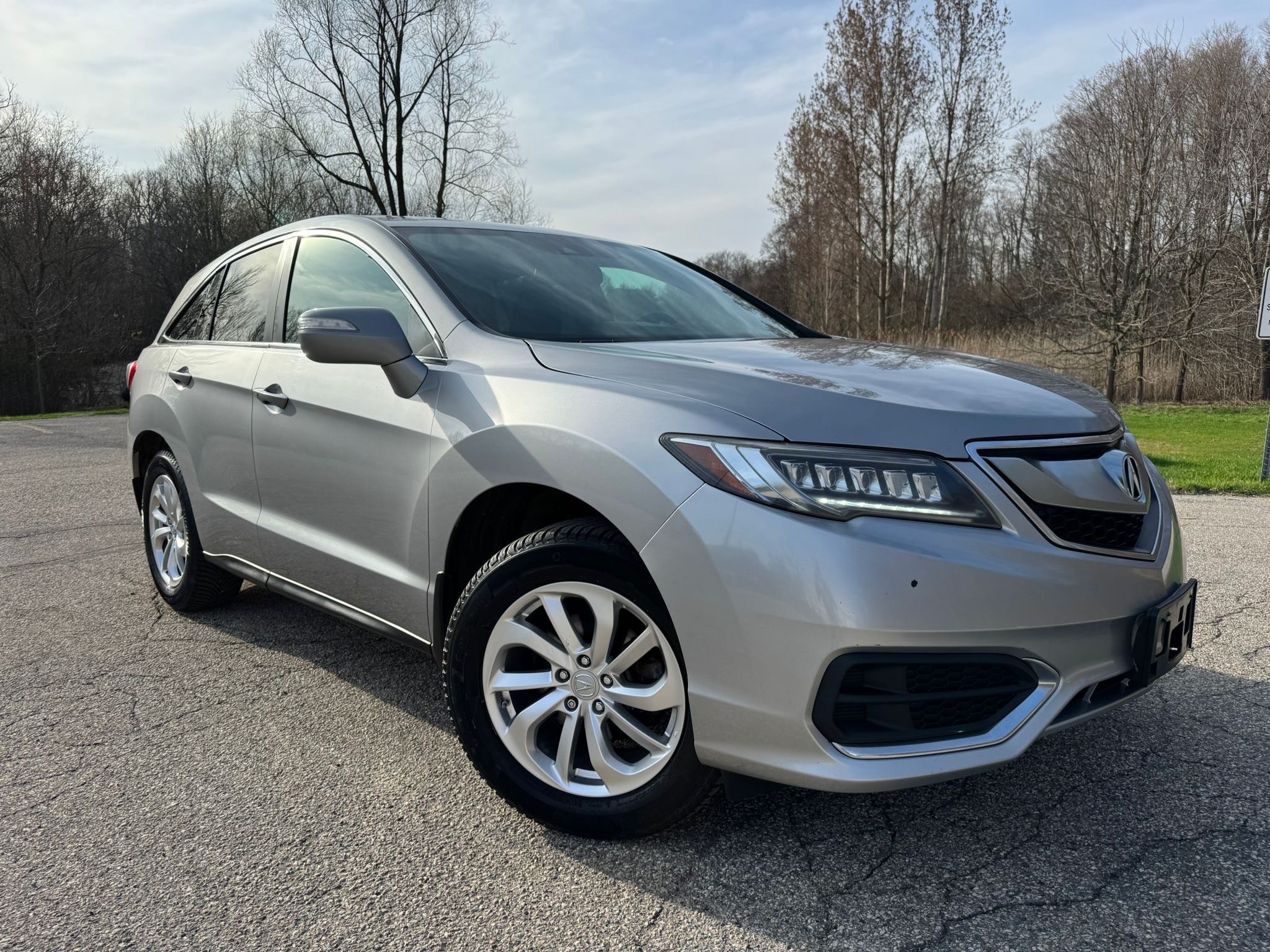 Silver 2017 Acura RDX SUV / Crossover All-Wheel Drive Automatic