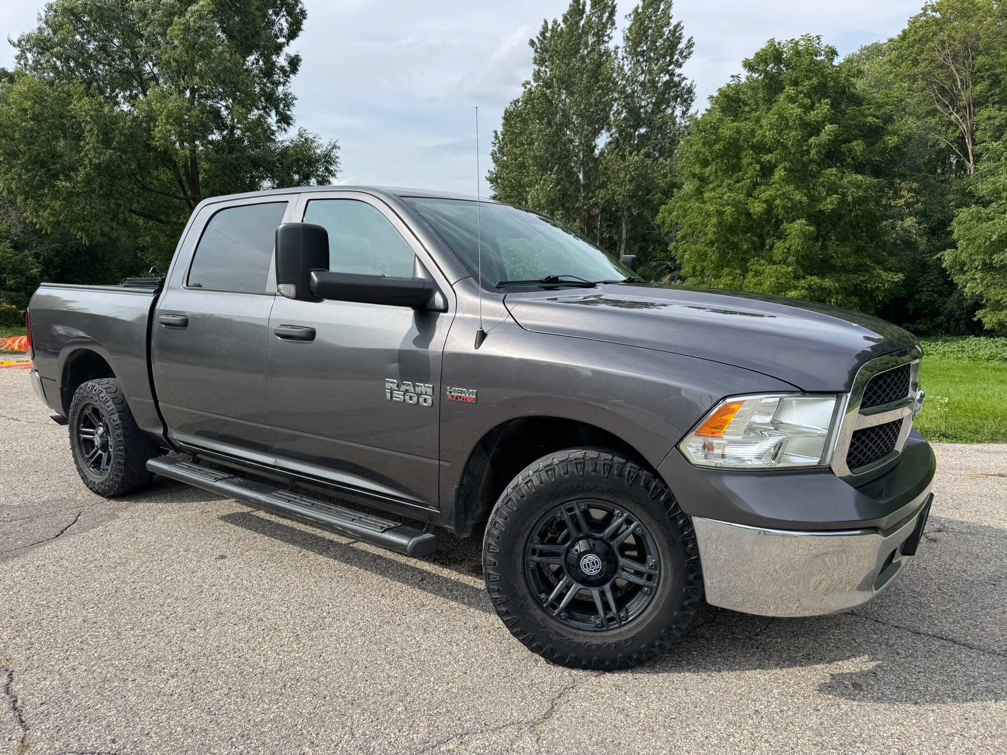 Gray 2017 RAM 1500 Pickup Truck  Automatic