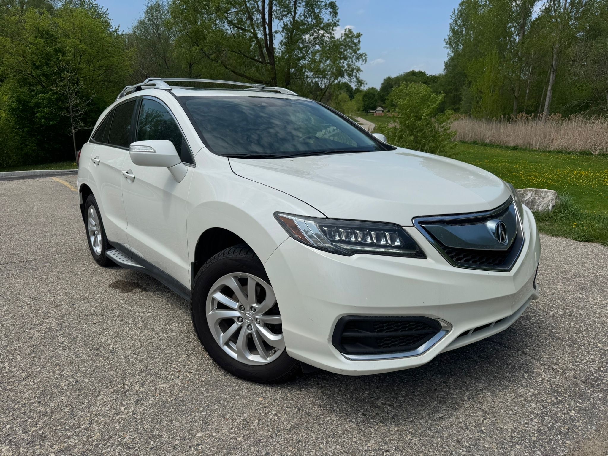 White 2018 Acura RDX AWD with Technology Package SUV / Crossover All-Wheel Drive Automatic