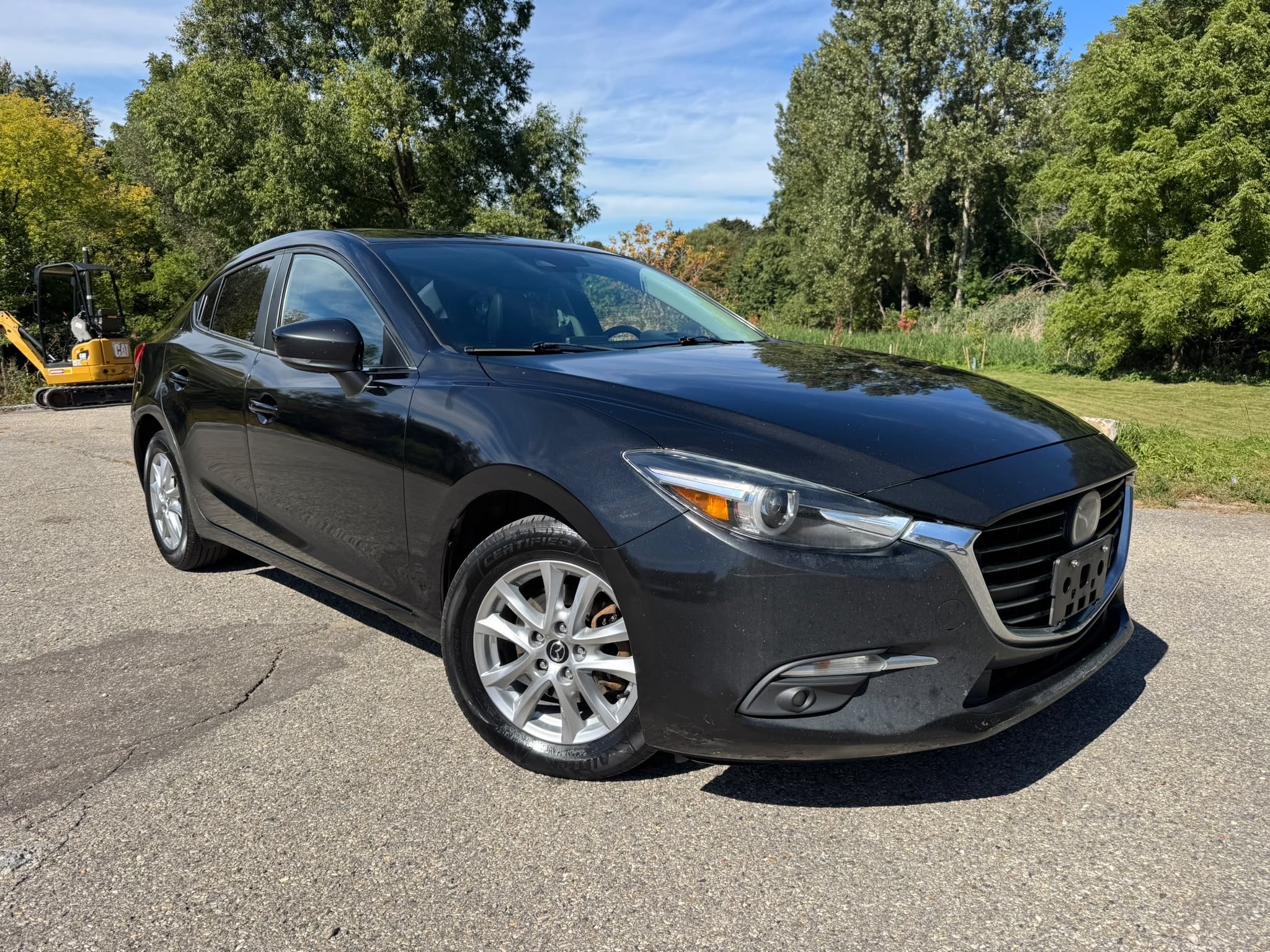 Black 2018 Mazda MAZDA3 Sedan  Automatic