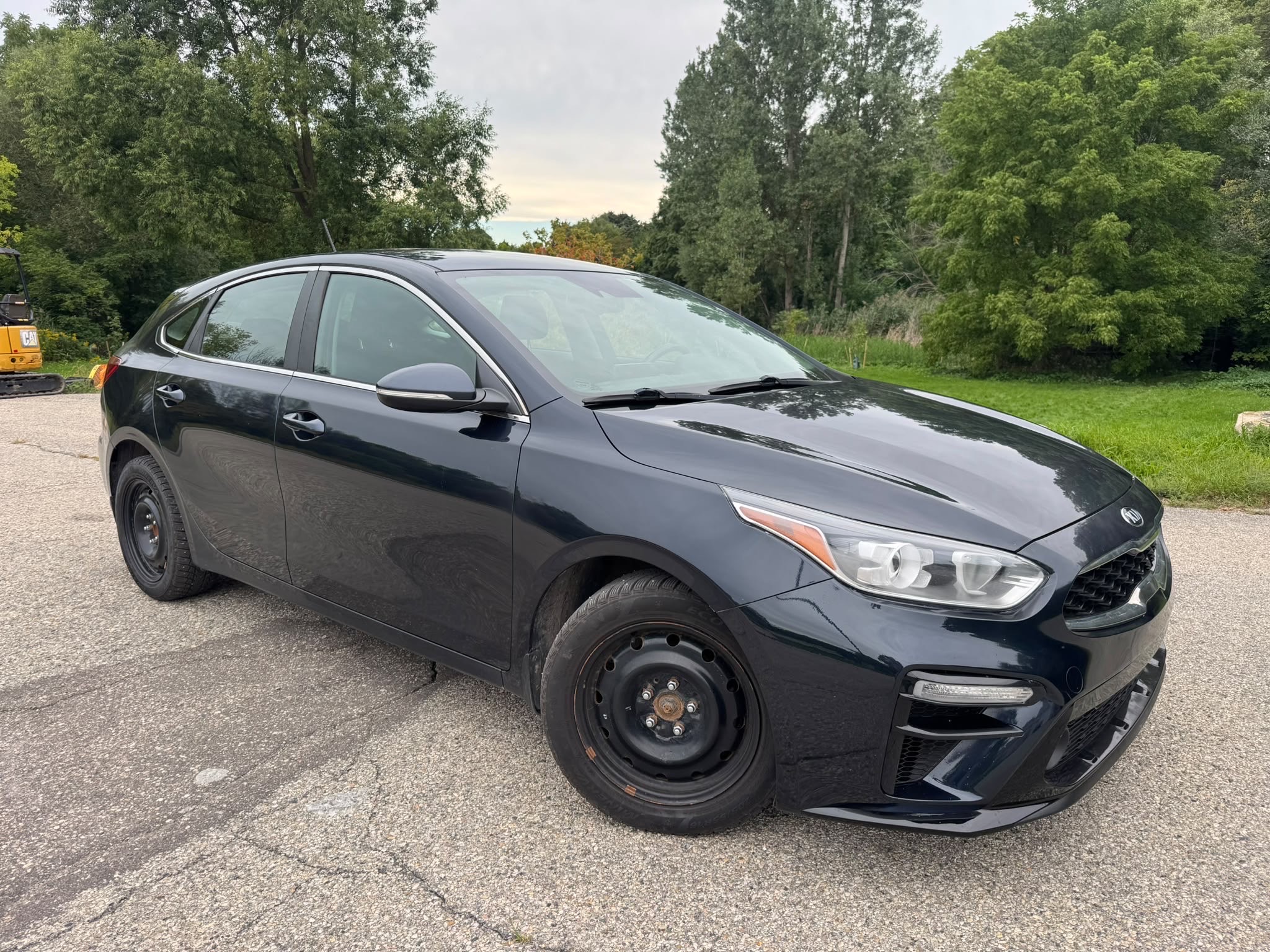 Blue 2020 Kia Forte5 Hatchback Automatic