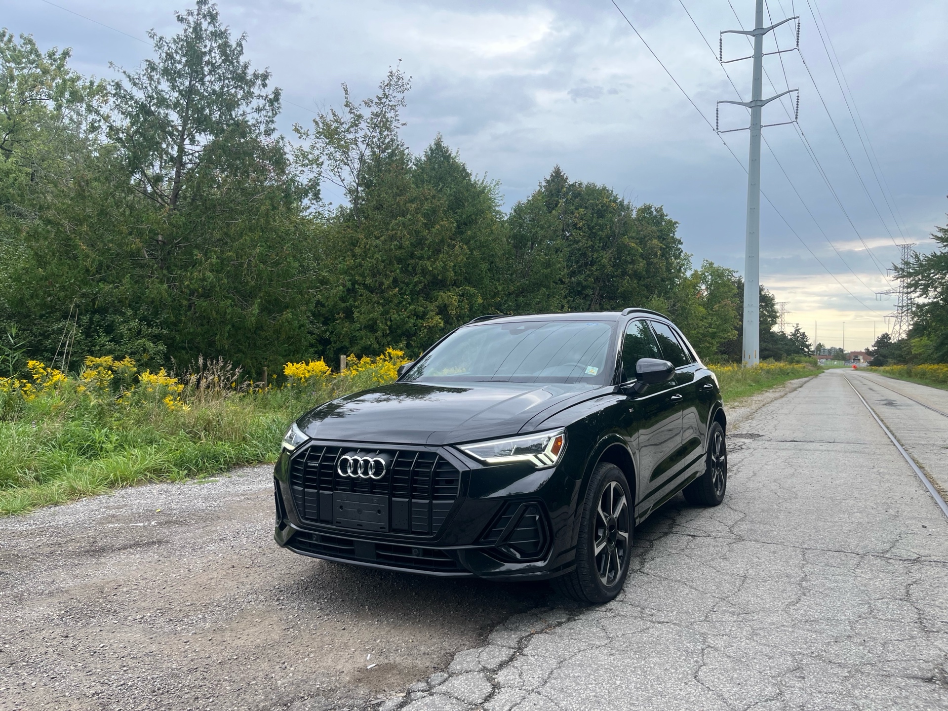 Black 2023 Audi Q3 SUV / Crossover Automatic