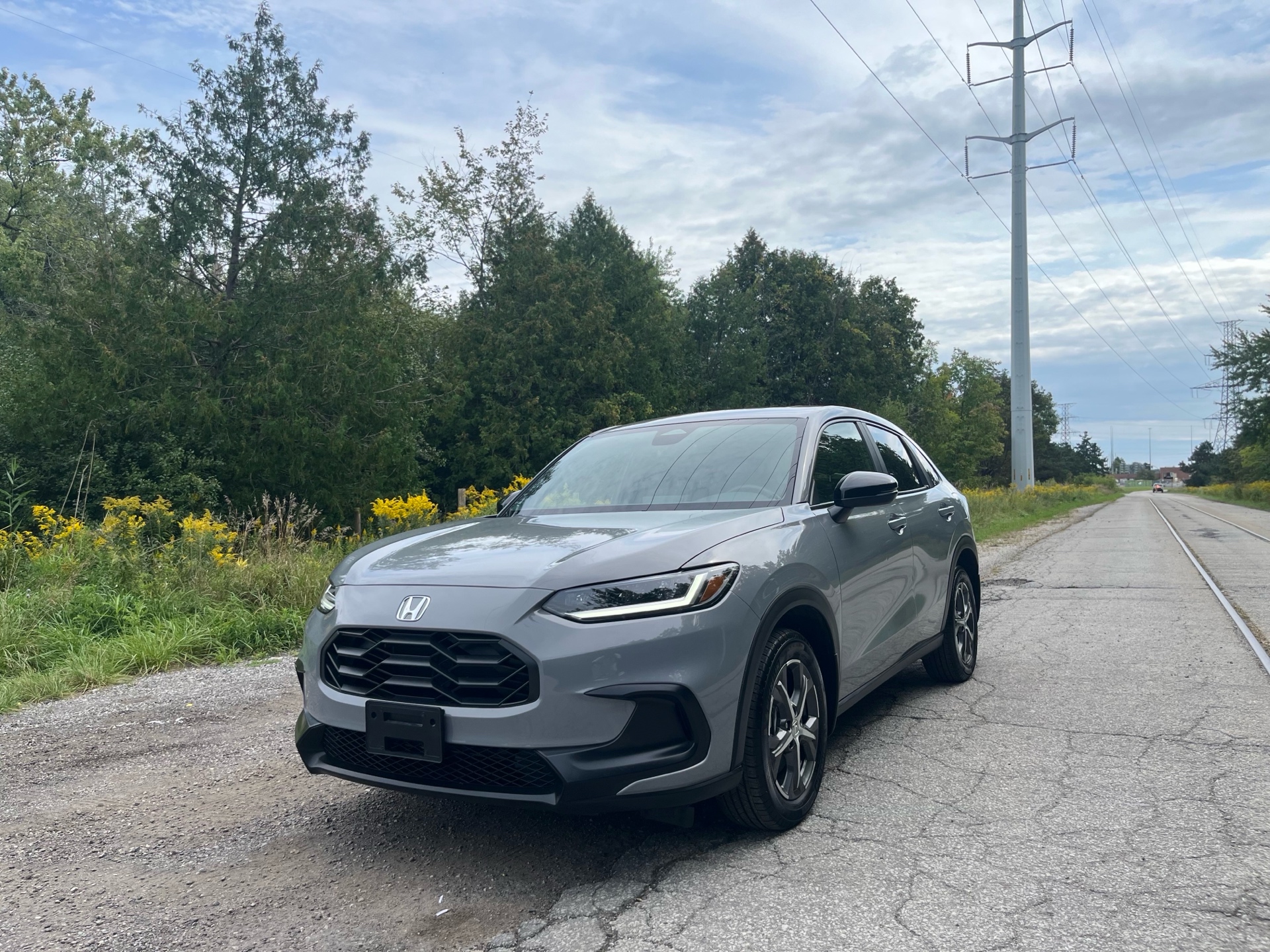 Gray 2024 Honda HR-V SUV / Crossover Automatic