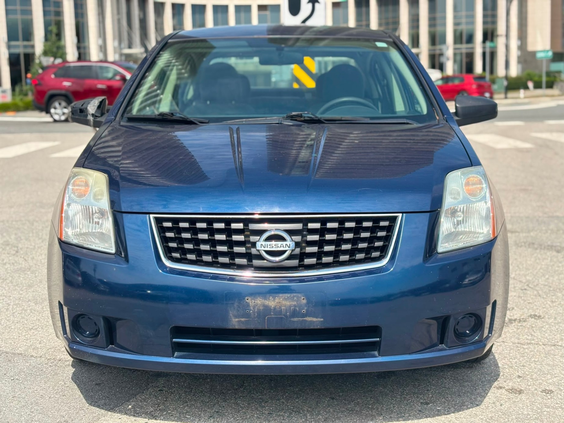 Blue 2009 Nissan Sentra Sedan Front-Wheel Drive Automatic