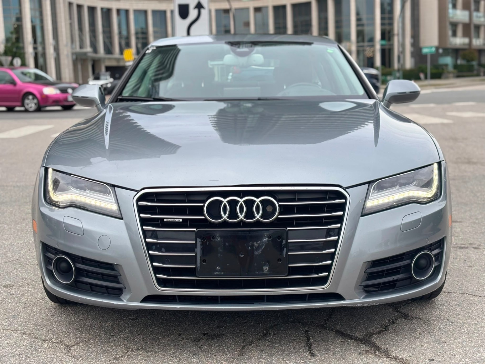 Silver 2012 Audi A7 Sedan All-Wheel Drive Automatic