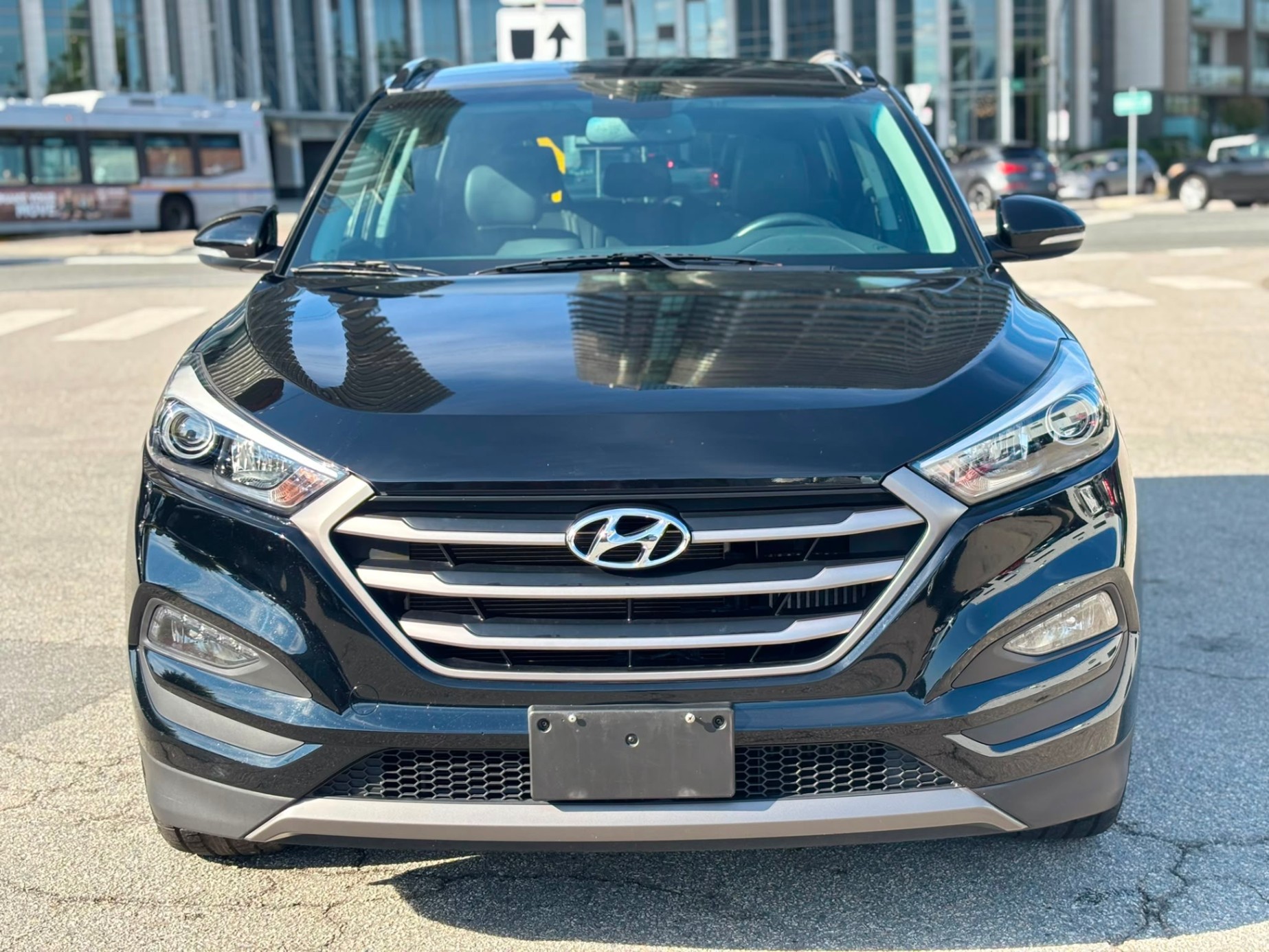 Black 2016 Hyundai Tucson SUV / Crossover All-Wheel Drive Automatic