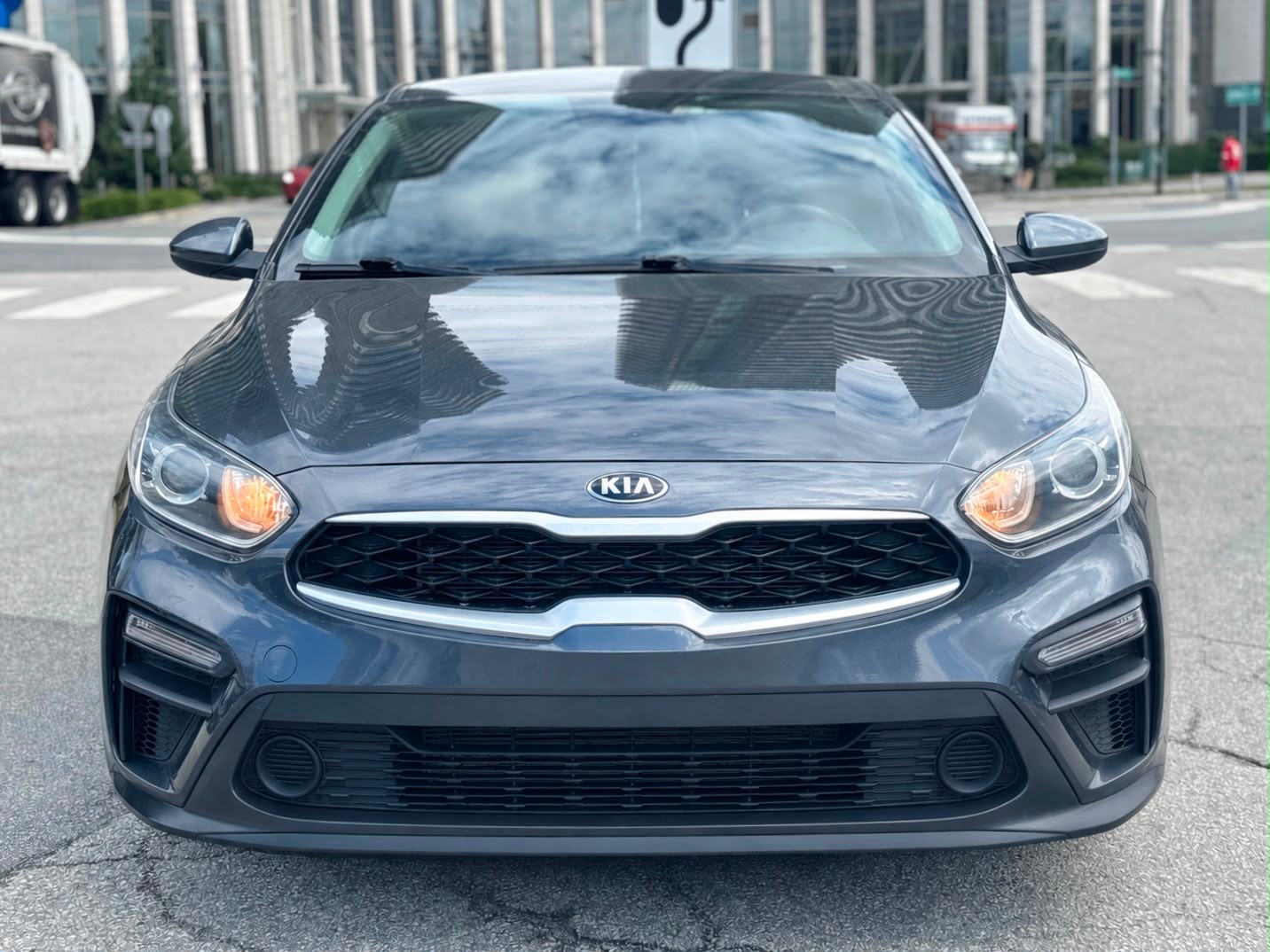 Gray (Dark Grey) 2021 Kia Forte Sedan Automatic