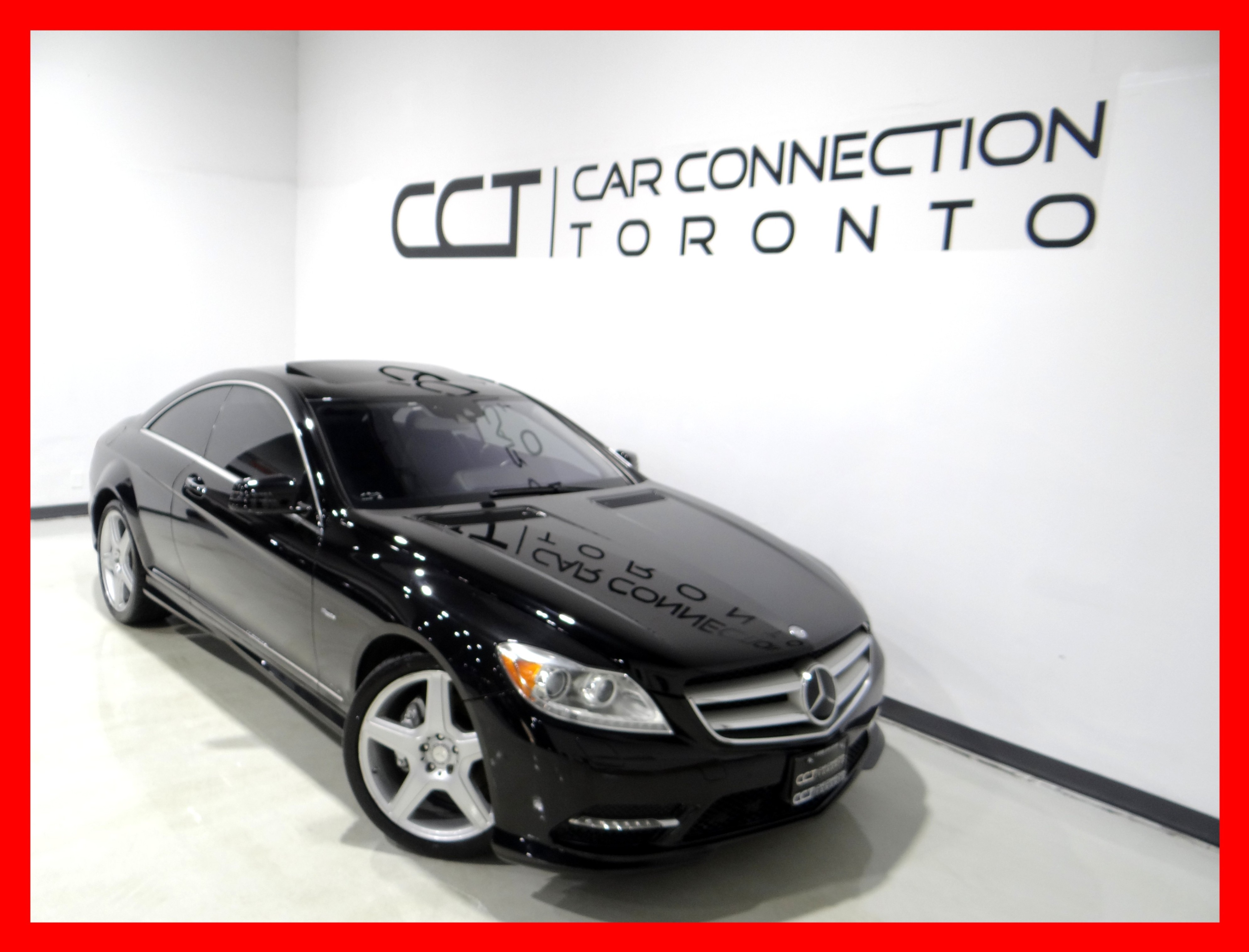 Black 2012 Mercedes-Benz CL-Class CL 550 4MATIC Coupe All-Wheel Drive Automatic