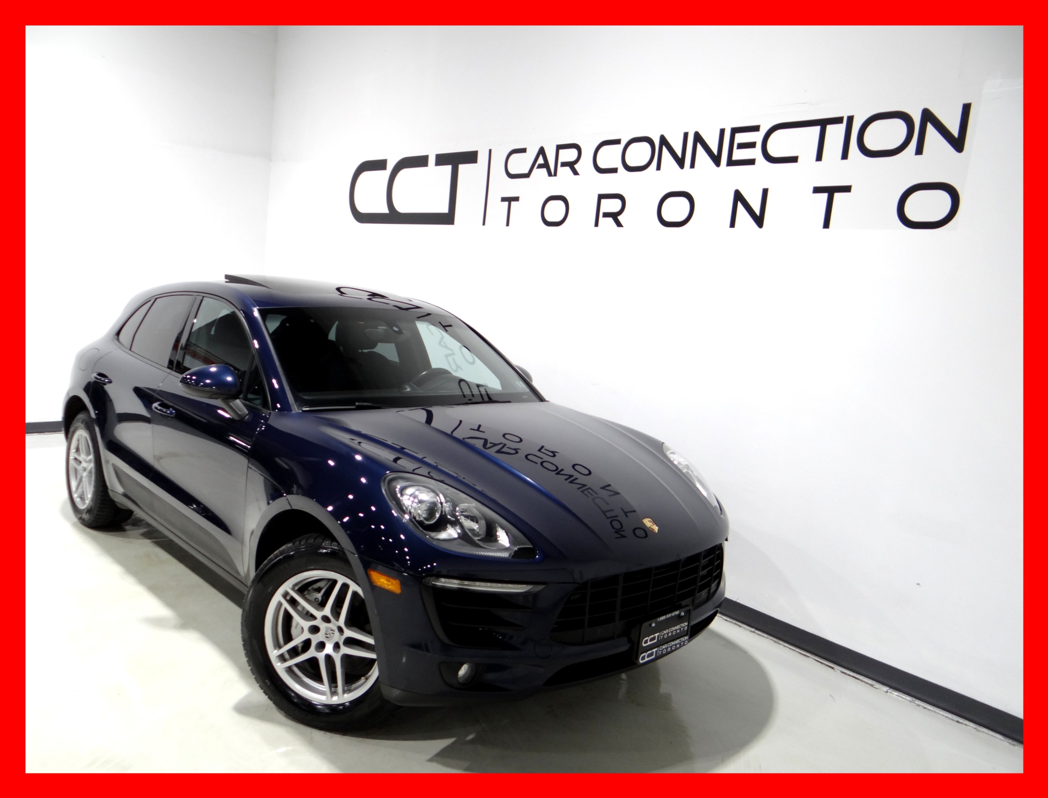 Blue 2015 Porsche Macan SUV / Crossover All-Wheel Drive Automatic