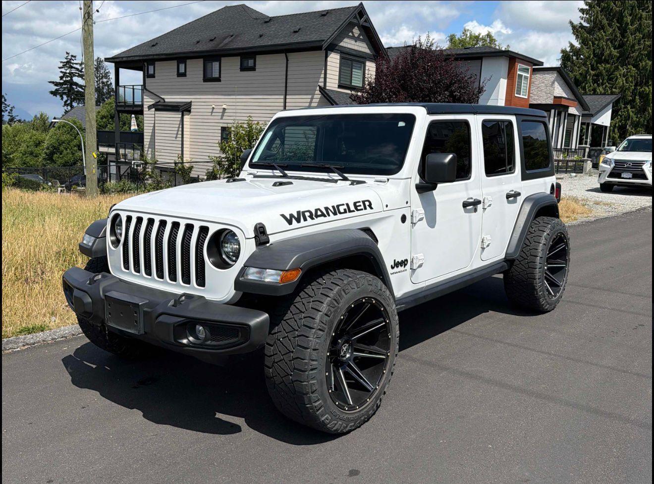 White 2023 Jeep Wrangler SUV / Crossover Four-Wheel Drive Automatic