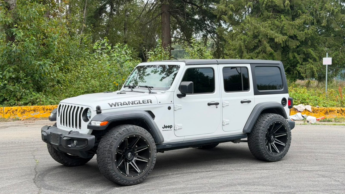 White 2023 Jeep Wrangler SUV / Crossover Four-Wheel Drive Automatic