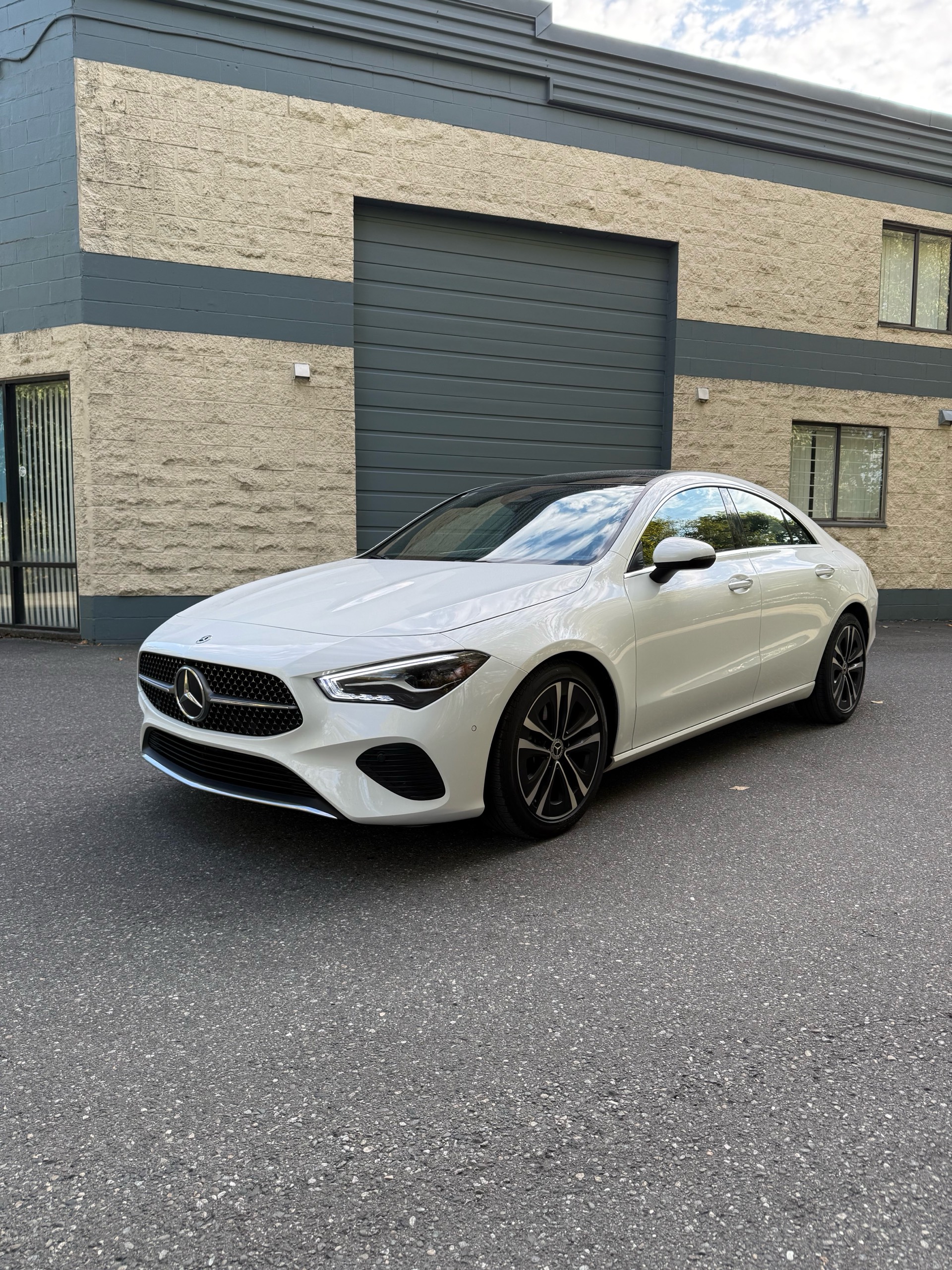 White 2026 Mercedes-Benz CLA Coupe All-Wheel Drive Automatic