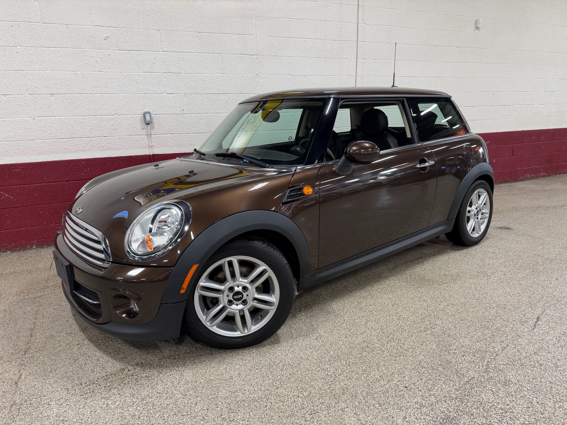 Brown 2012 MINI Cooper Base Hatchback Front-Wheel Drive Manual