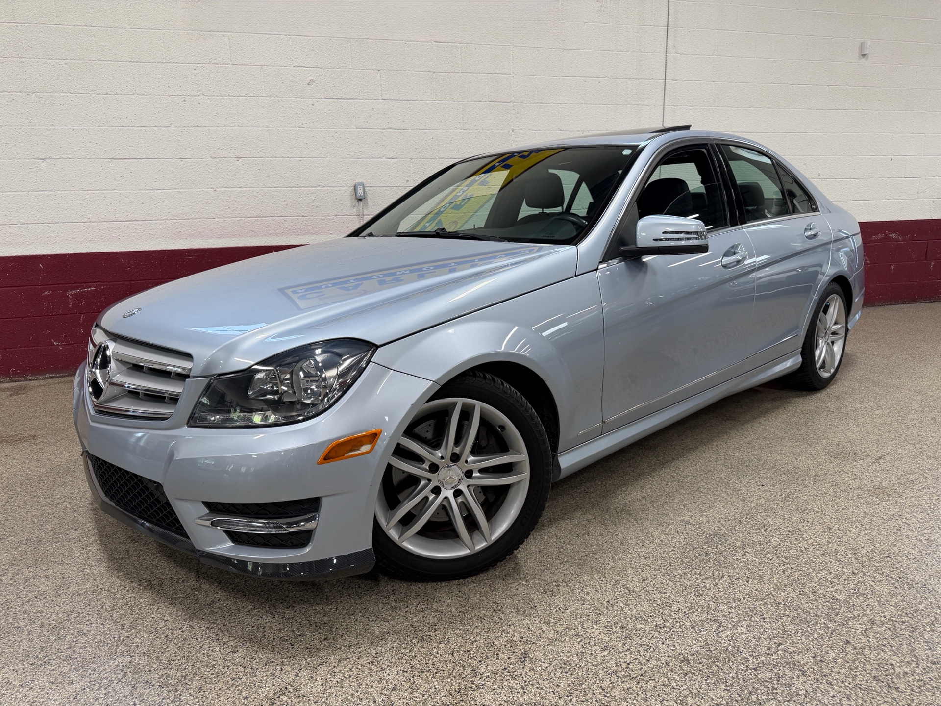 Gray 2013 Mercedes-Benz C-Class Sedan Automatic
