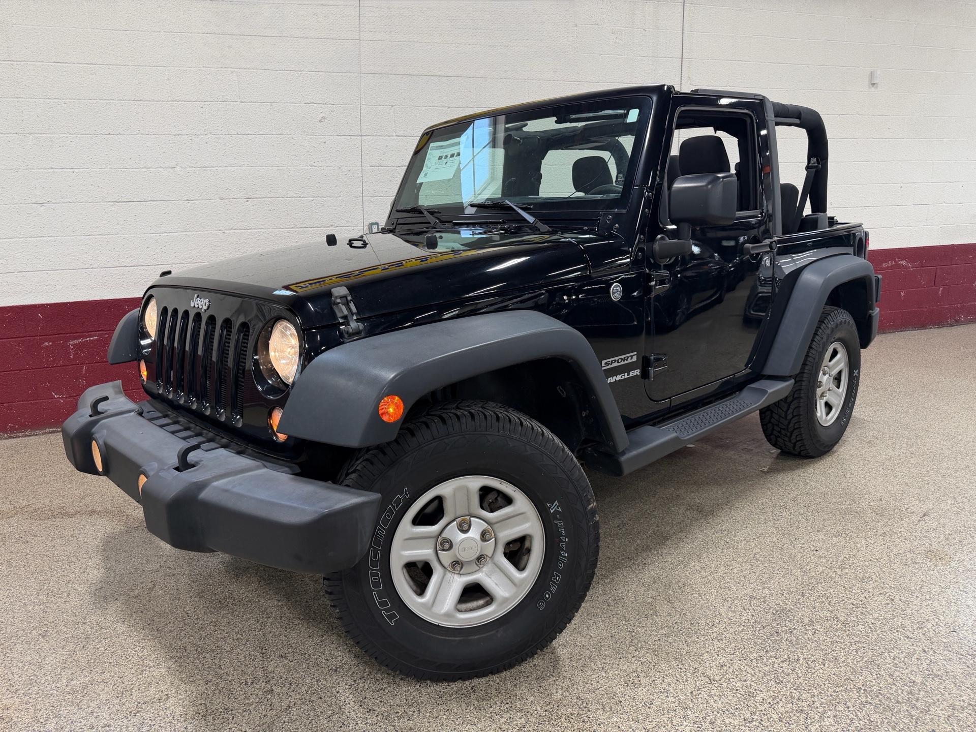 Black 2016 Jeep Wrangler SUV / Crossover Four-Wheel Drive Automatic