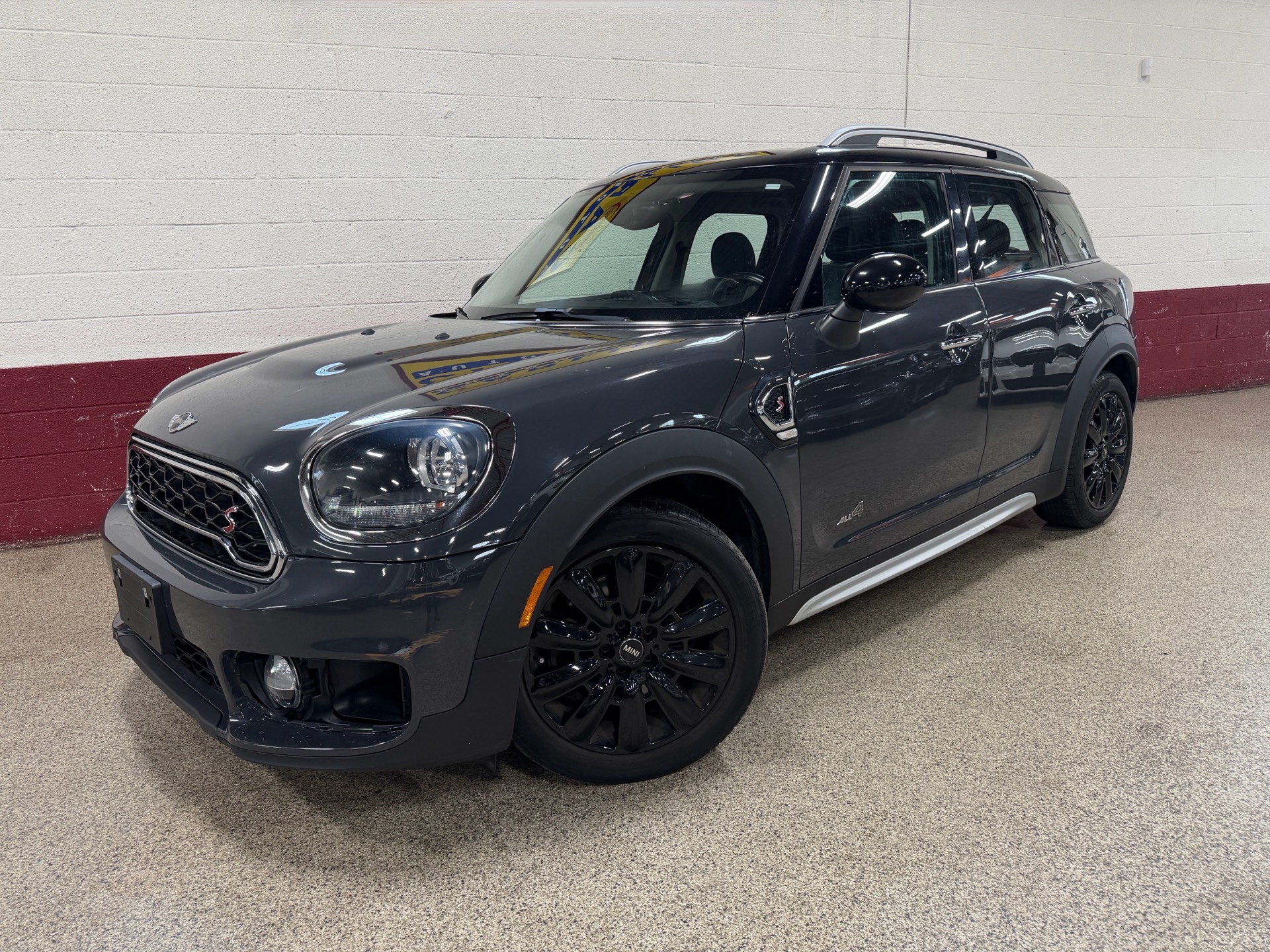 Gray 2017 MINI Countryman Cooper S ALL4 AWD SUV / Crossover All-Wheel Drive Automatic