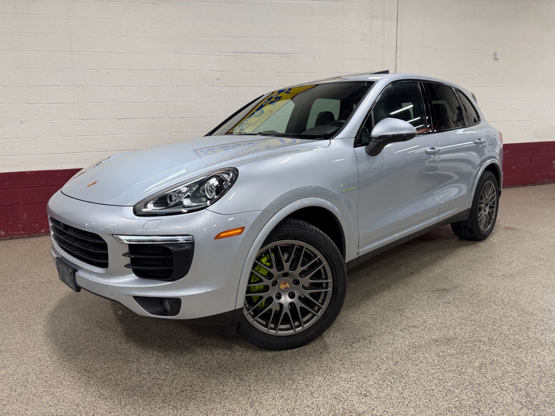 Silver 2017 Porsche Cayenne S AWD SUV / Crossover All-Wheel Drive Automatic