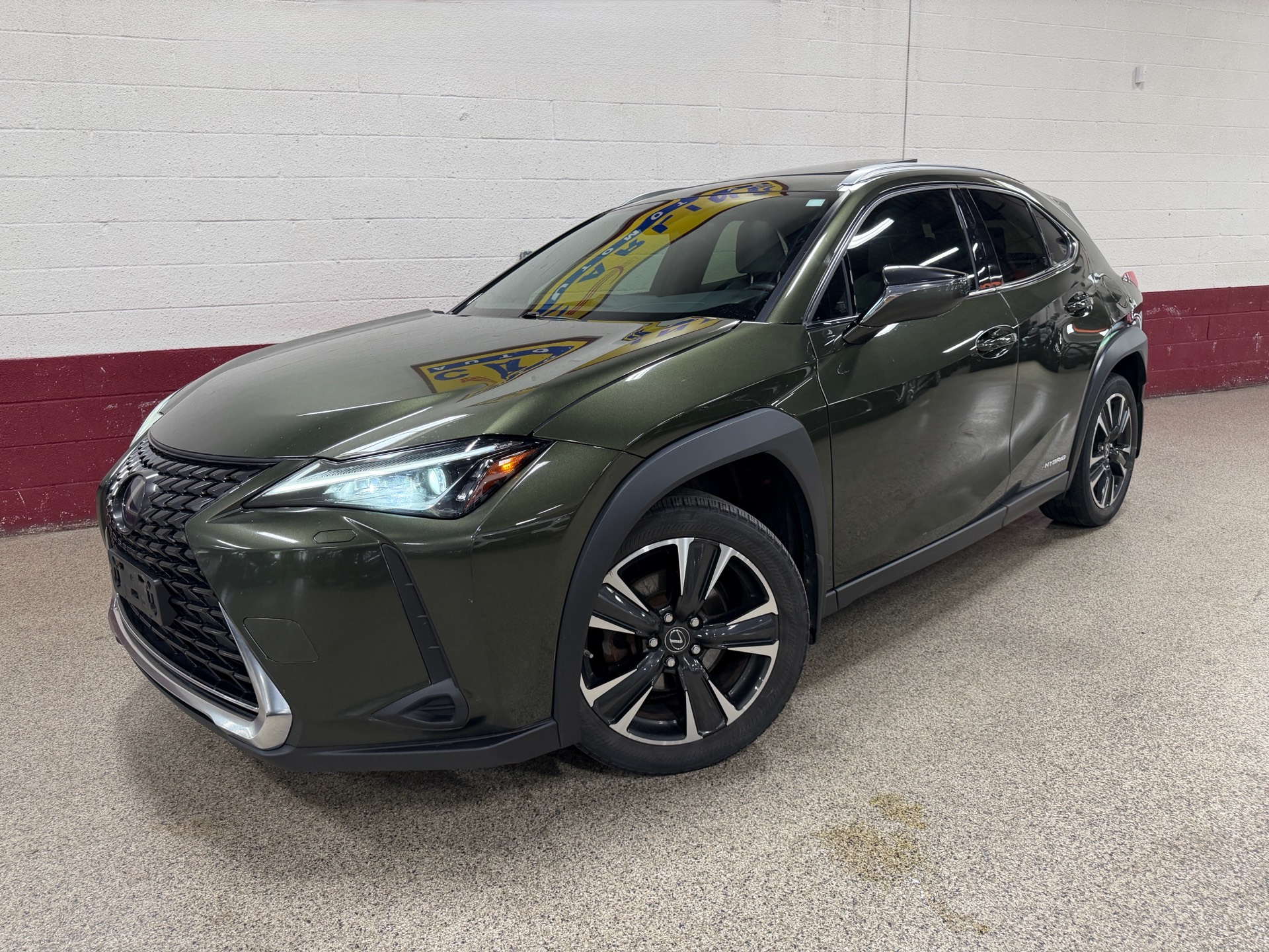 Green 2021 Lexus UX Hybrid SUV / Crossover All-Wheel Drive Automatic