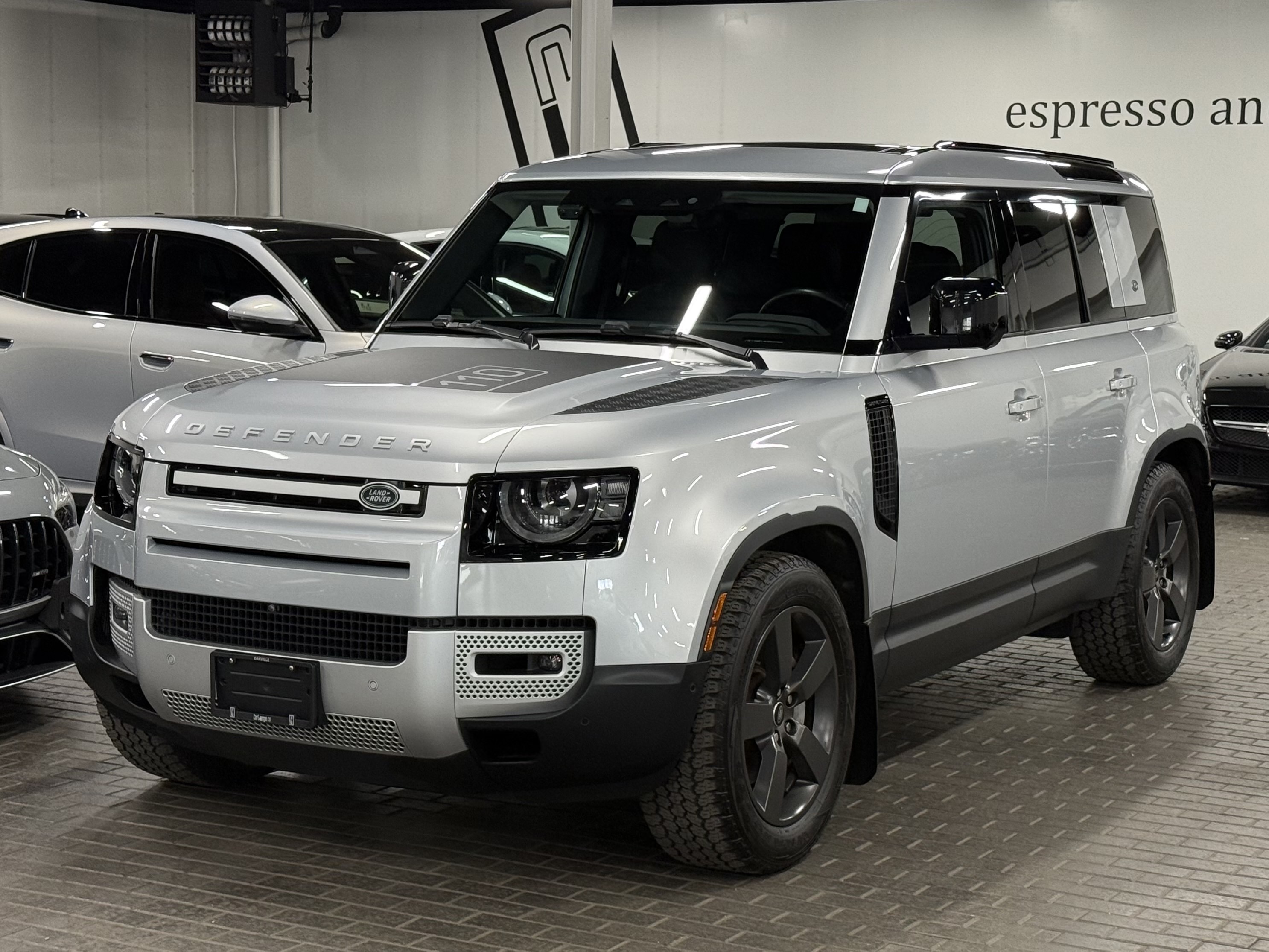 Silver 2023 Land Rover Defender SUV / Crossover All-Wheel Drive Automatic