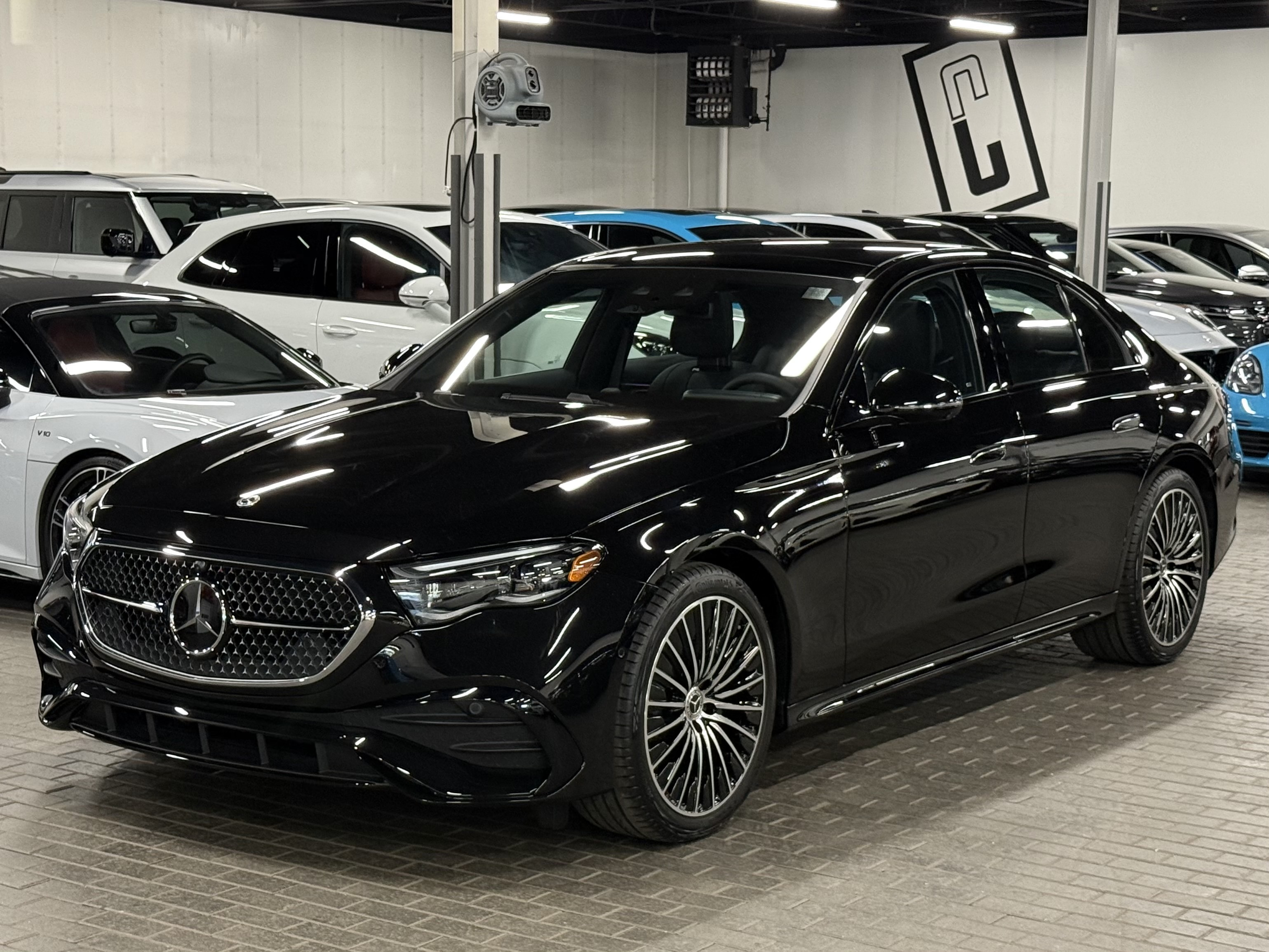 Black 2026 Mercedes-Benz E-Class Sedan All-Wheel Drive Automatic