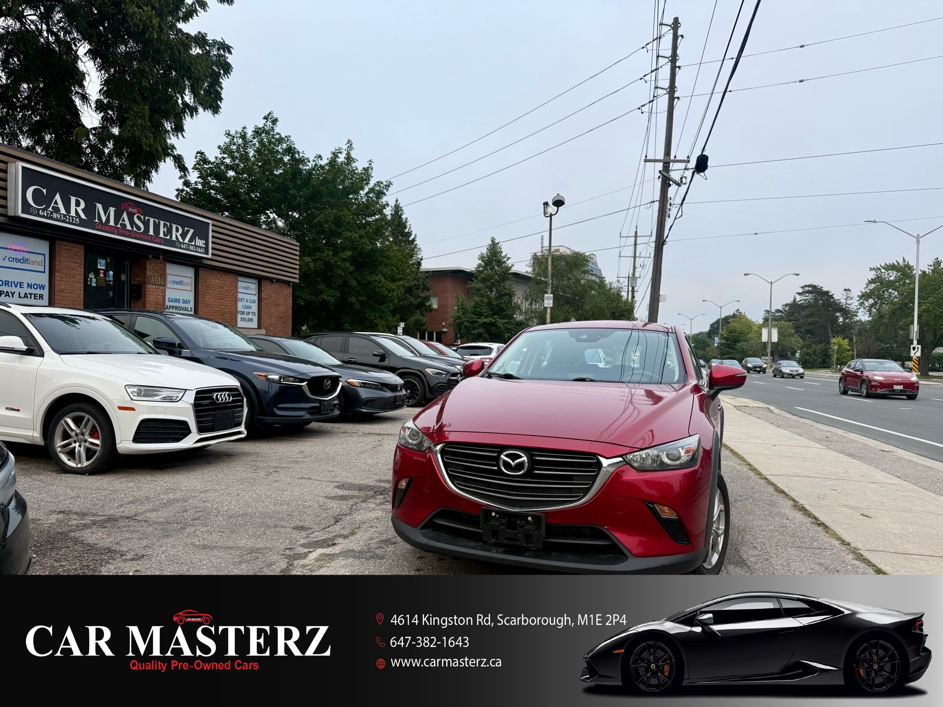 Red 2019 Mazda CX-3 SUV / Crossover Automatic