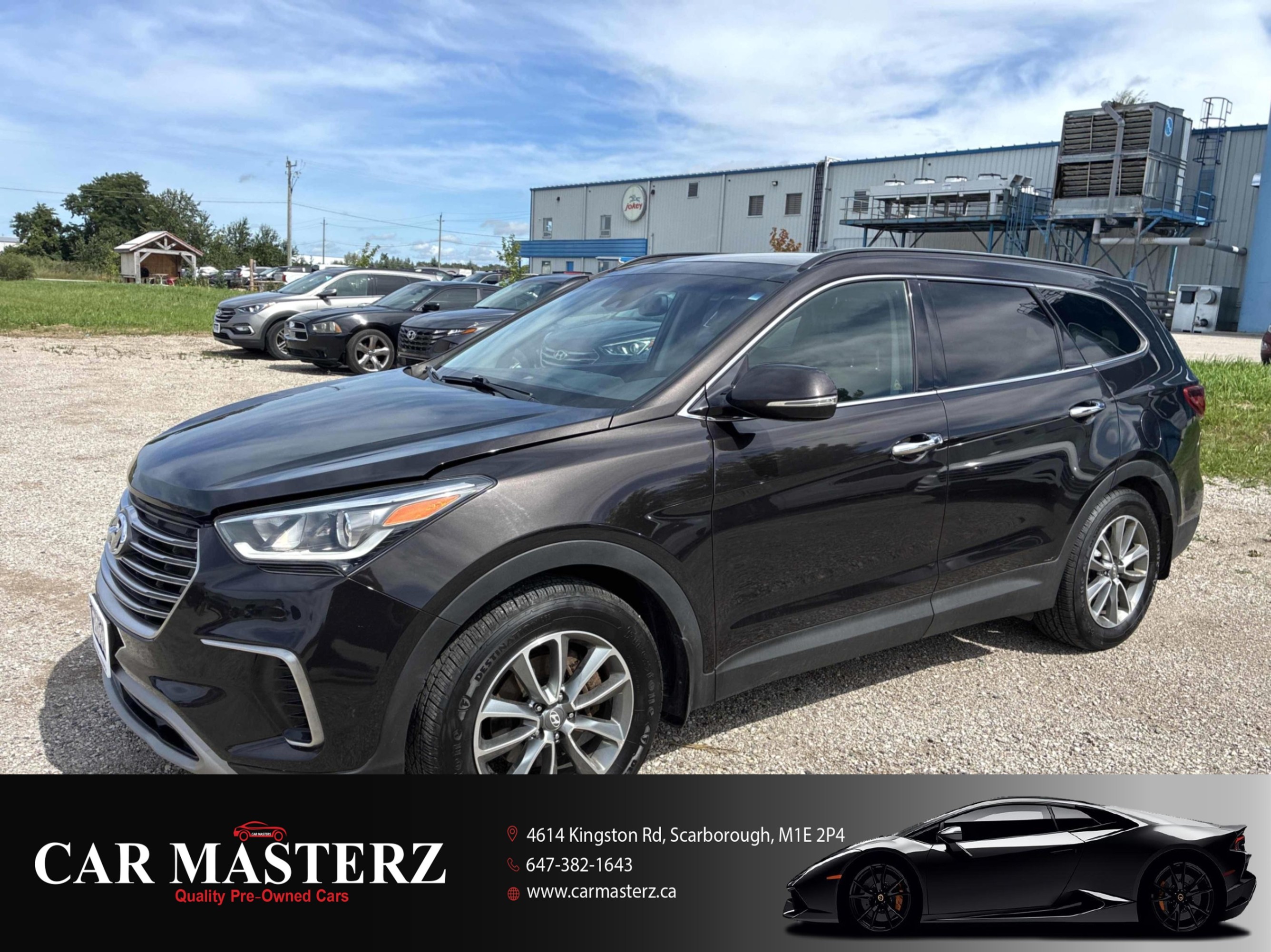 Black 2019 Hyundai Santa Fe XL SUV / Crossover  Automatic