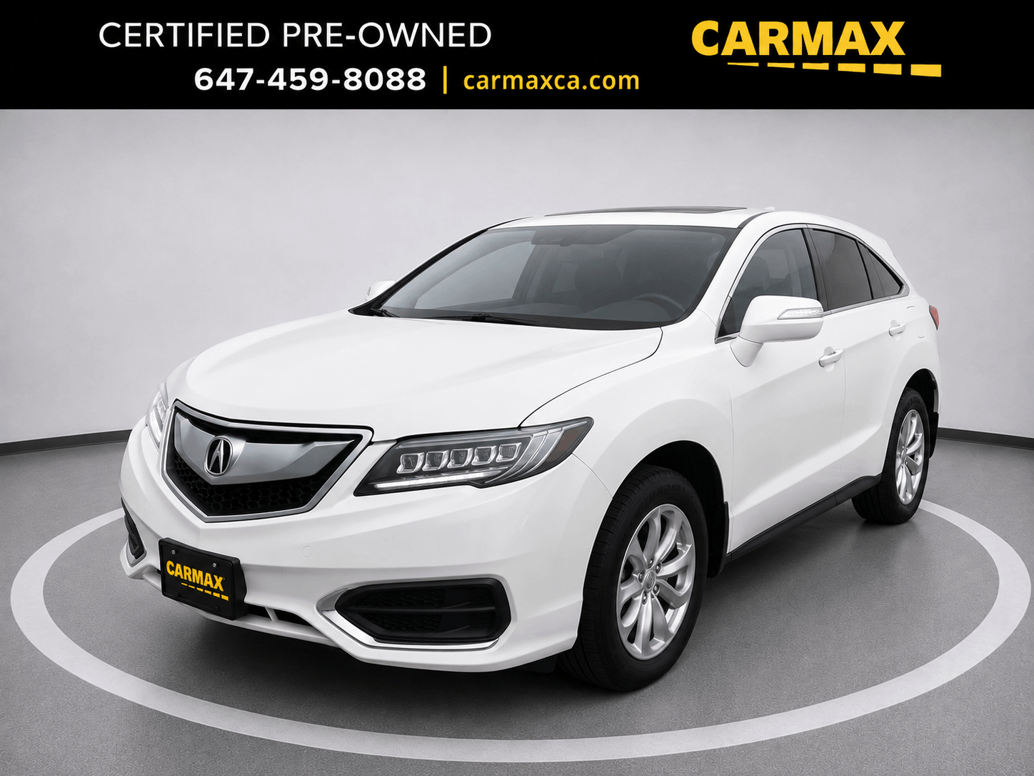 White 2016 Acura RDX SUV / Crossover All-Wheel Drive Automatic