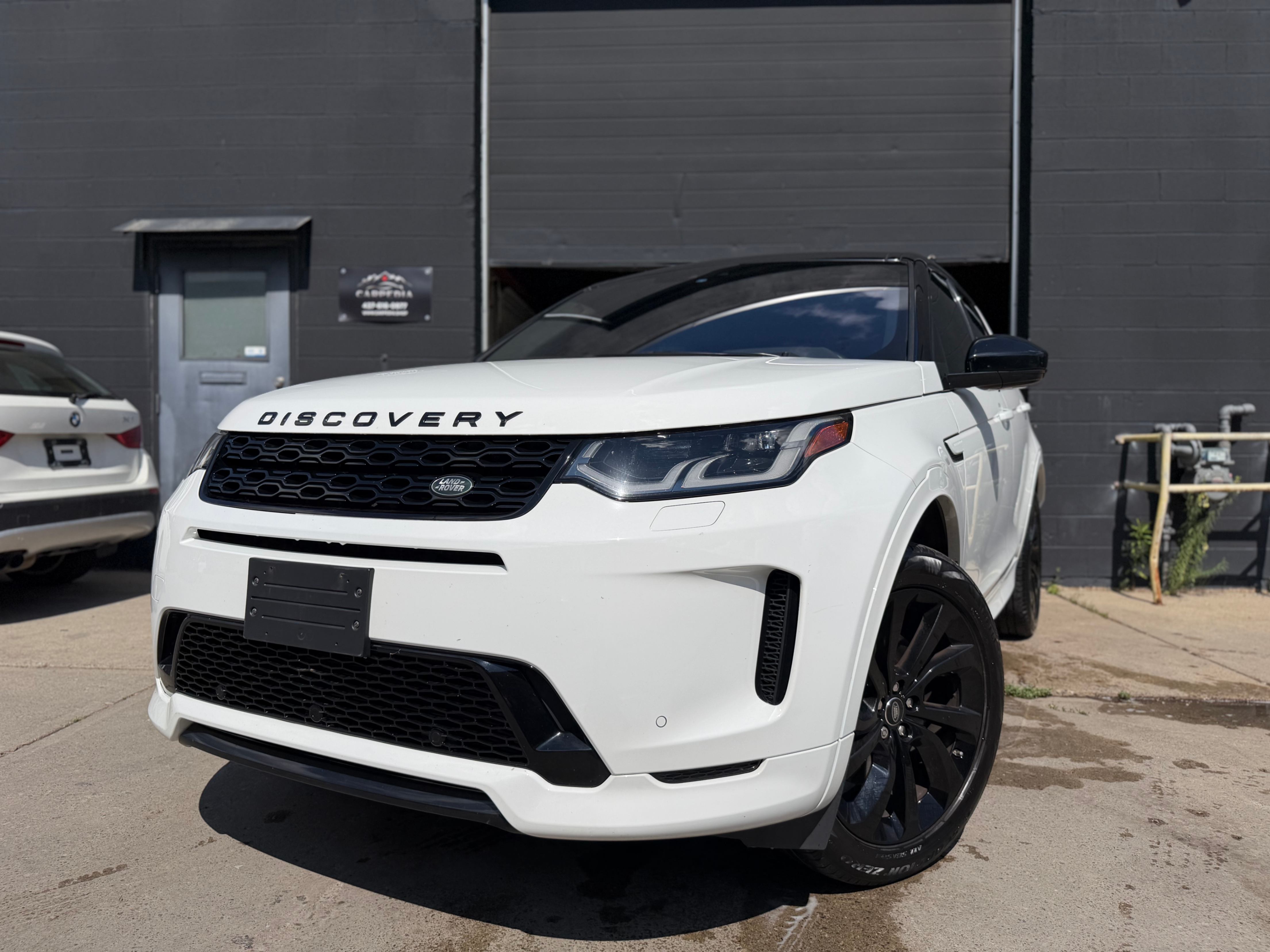 White 2020 Land Rover Discovery Sport SUV / Crossover All-Wheel Drive Automatic