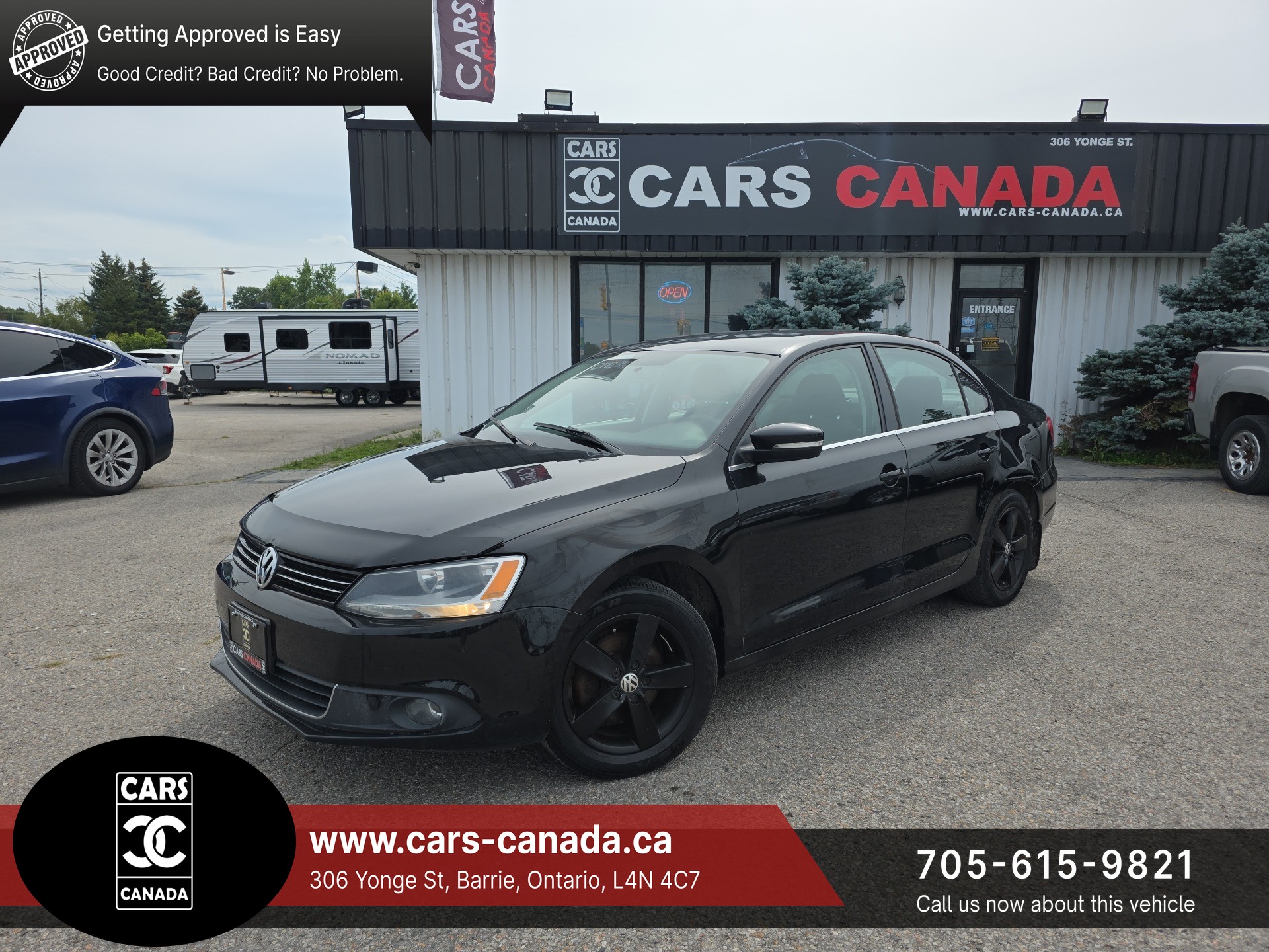 Black 2012 Volkswagen Jetta Sedan Manual
