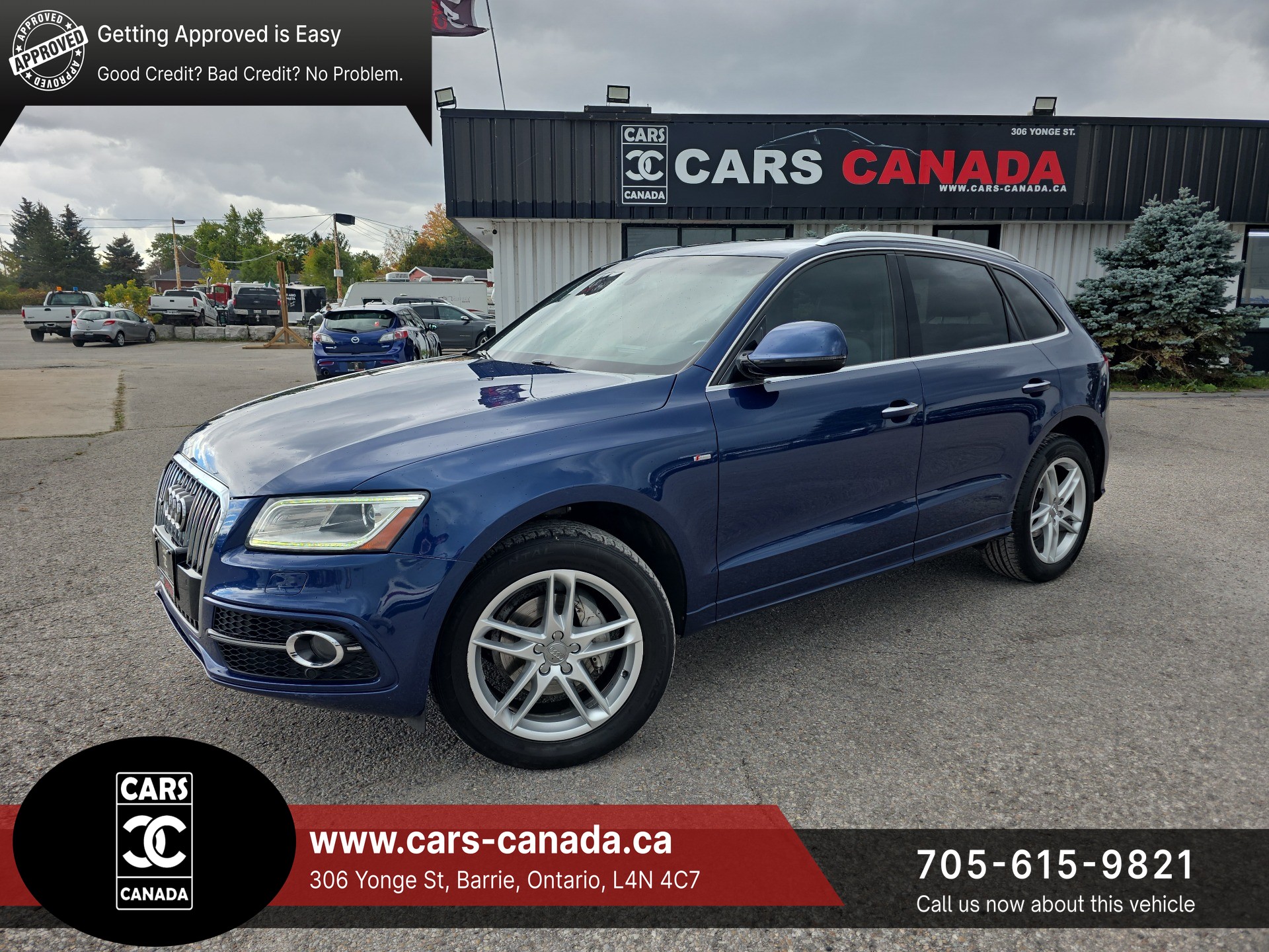 Blue 2016 Audi Q5 SUV / Crossover Automatic