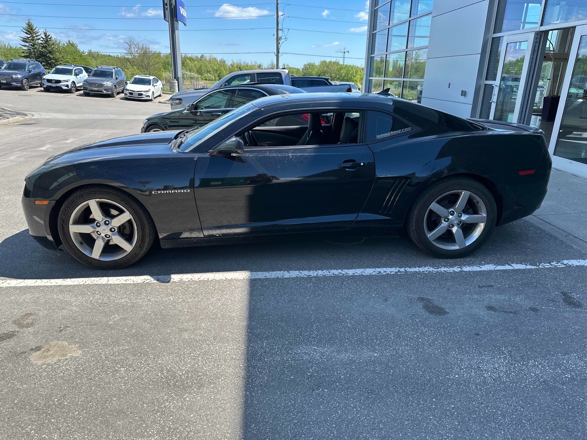 Black 2013 Chevrolet Camaro 2LT Coupe RWD Coupe Rear-Wheel Drive Automatic