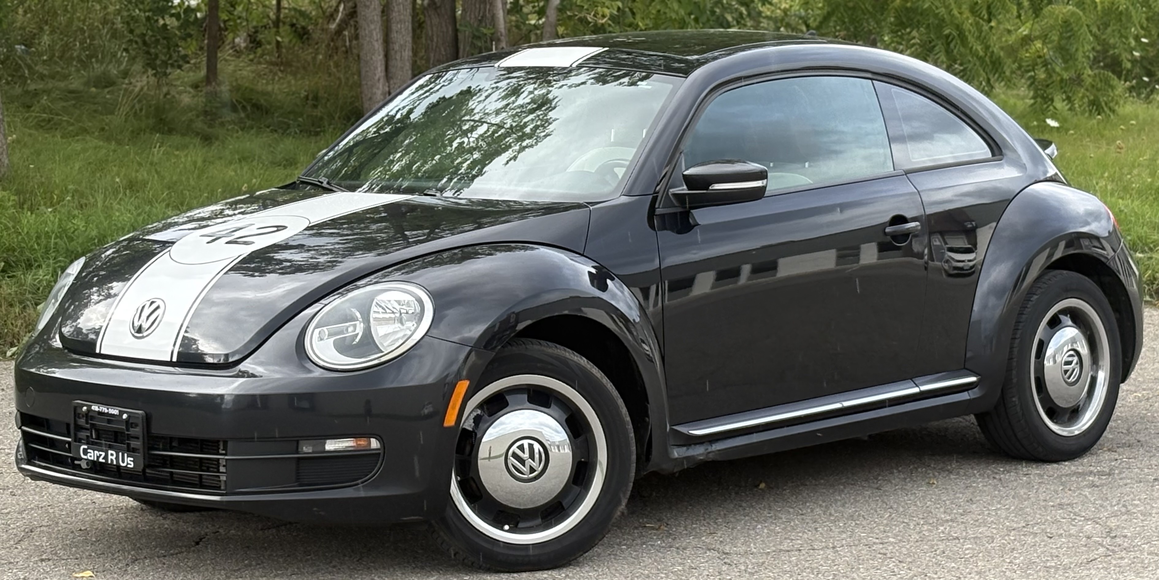 Black 2015 Volkswagen Beetle Hatchback Manual