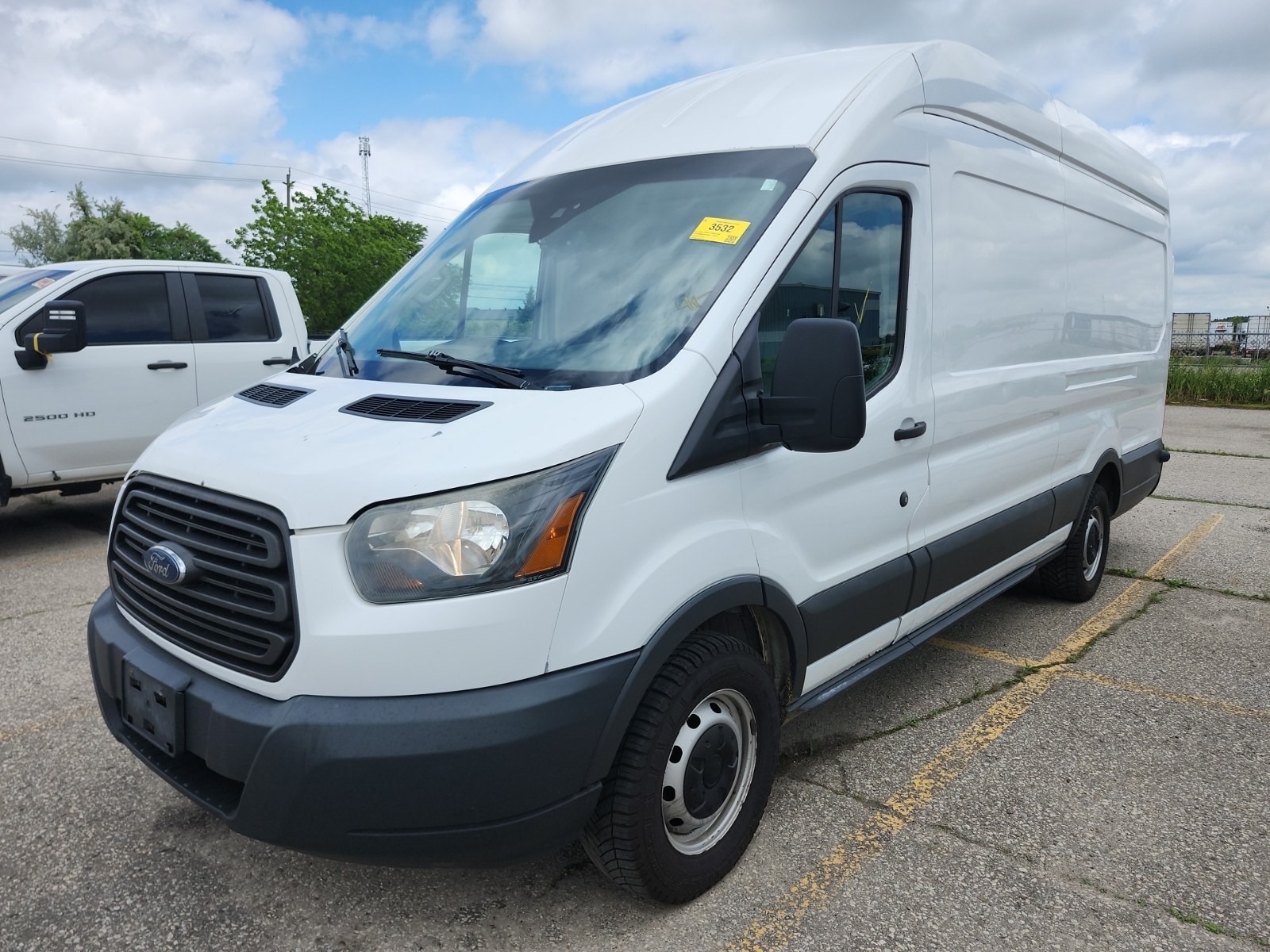2017 Ford Transit Cargo 250 3dr LWB High Roof Extended Cargo Van with Sliding Passenger Side Door