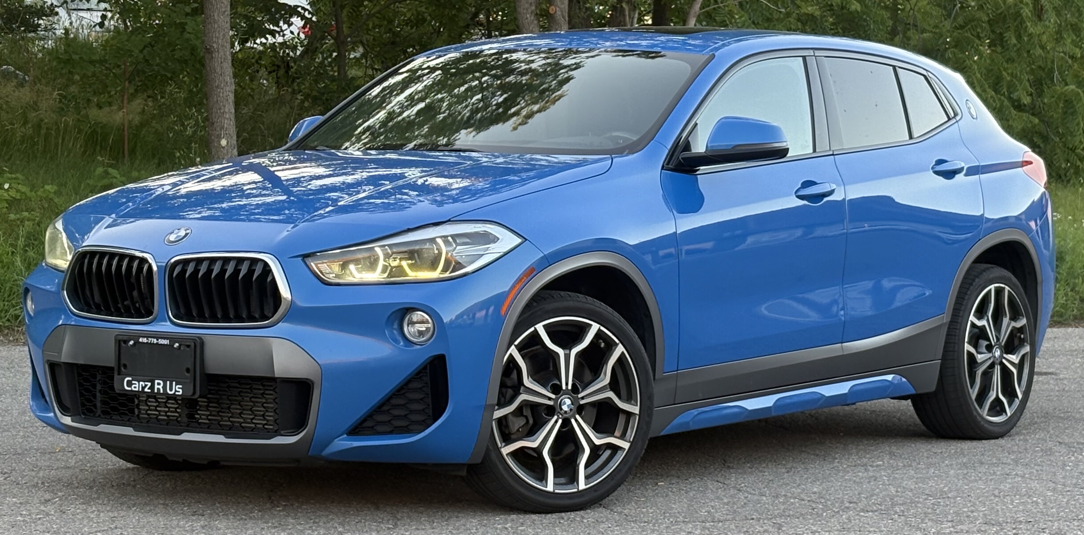 Metallic Bright Blue 2018 BMW X2 SUV / Crossover All-Wheel Drive Automatic
