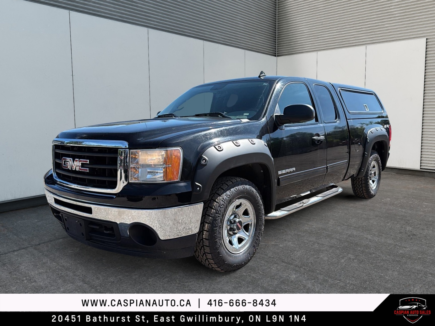 Black 2011 GMC Sierra 1500 Pickup Truck Four-Wheel Drive Automatic