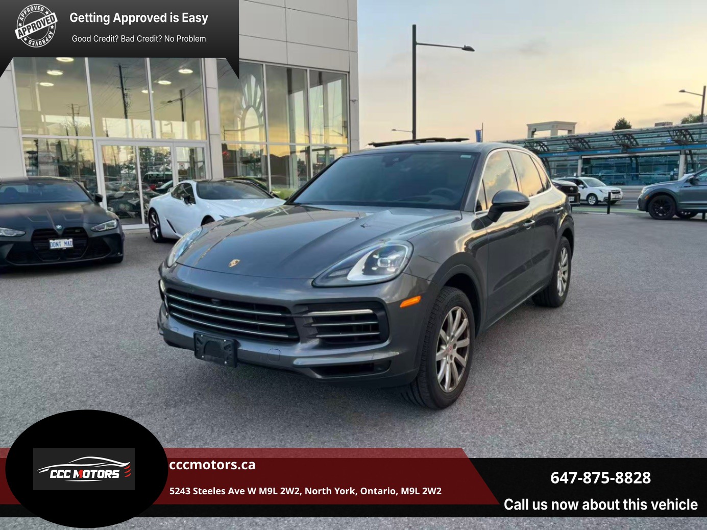 Gray 2023 Porsche Cayenne SUV / Crossover All-Wheel Drive Automatic