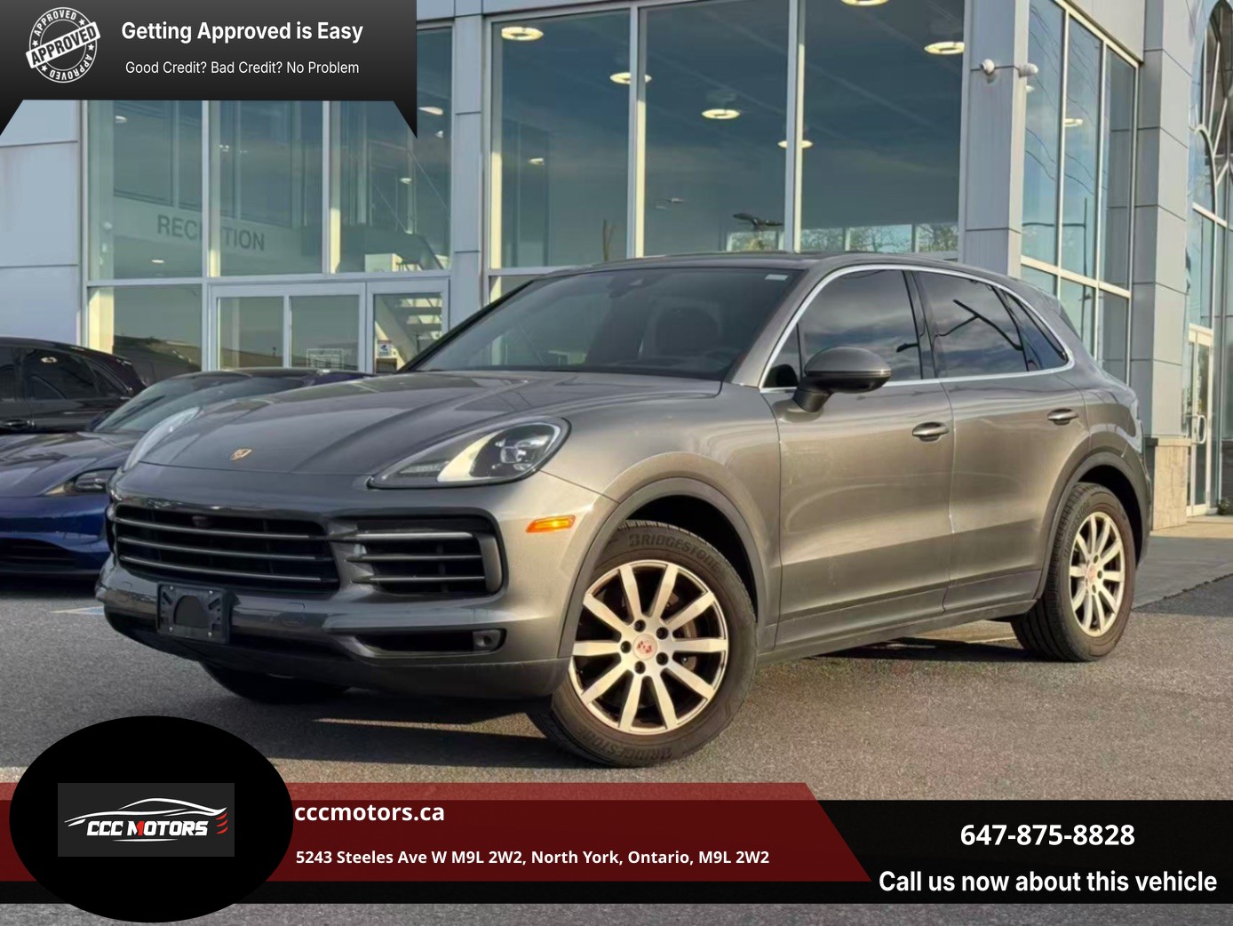 Gray 2023 Porsche Cayenne SUV / Crossover All-Wheel Drive Automatic