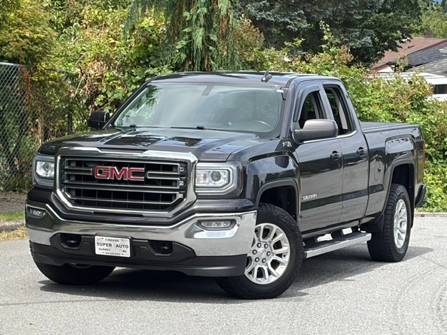 Gray 2016 GMC Sierra 1500 Pickup Truck Four-Wheel Drive Automatic