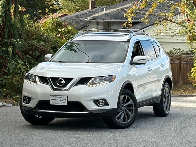White 2016 Nissan Rogue SUV / Crossover All-Wheel Drive Automatic