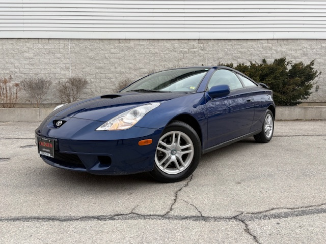 Metallic Midnight Blue 2002 Toyota Celica Coupe Front-Wheel Drive Automatic