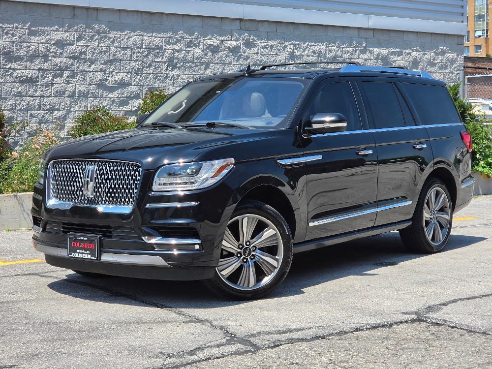 Black 2018 Lincoln Navigator SUV / Crossover Four-Wheel Drive Automatic