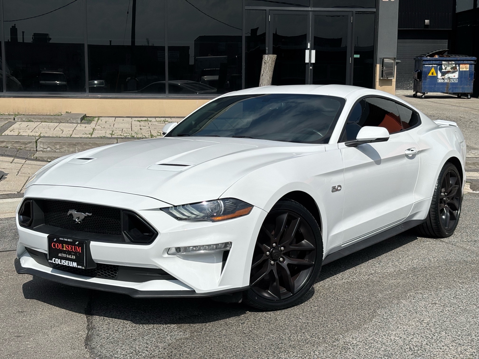 White 2019 Ford Mustang Coupe Rear-Wheel Drive Automatic