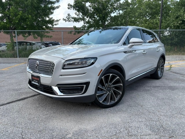 White 2019 Lincoln Nautilus SUV / Crossover All-Wheel Drive Automatic