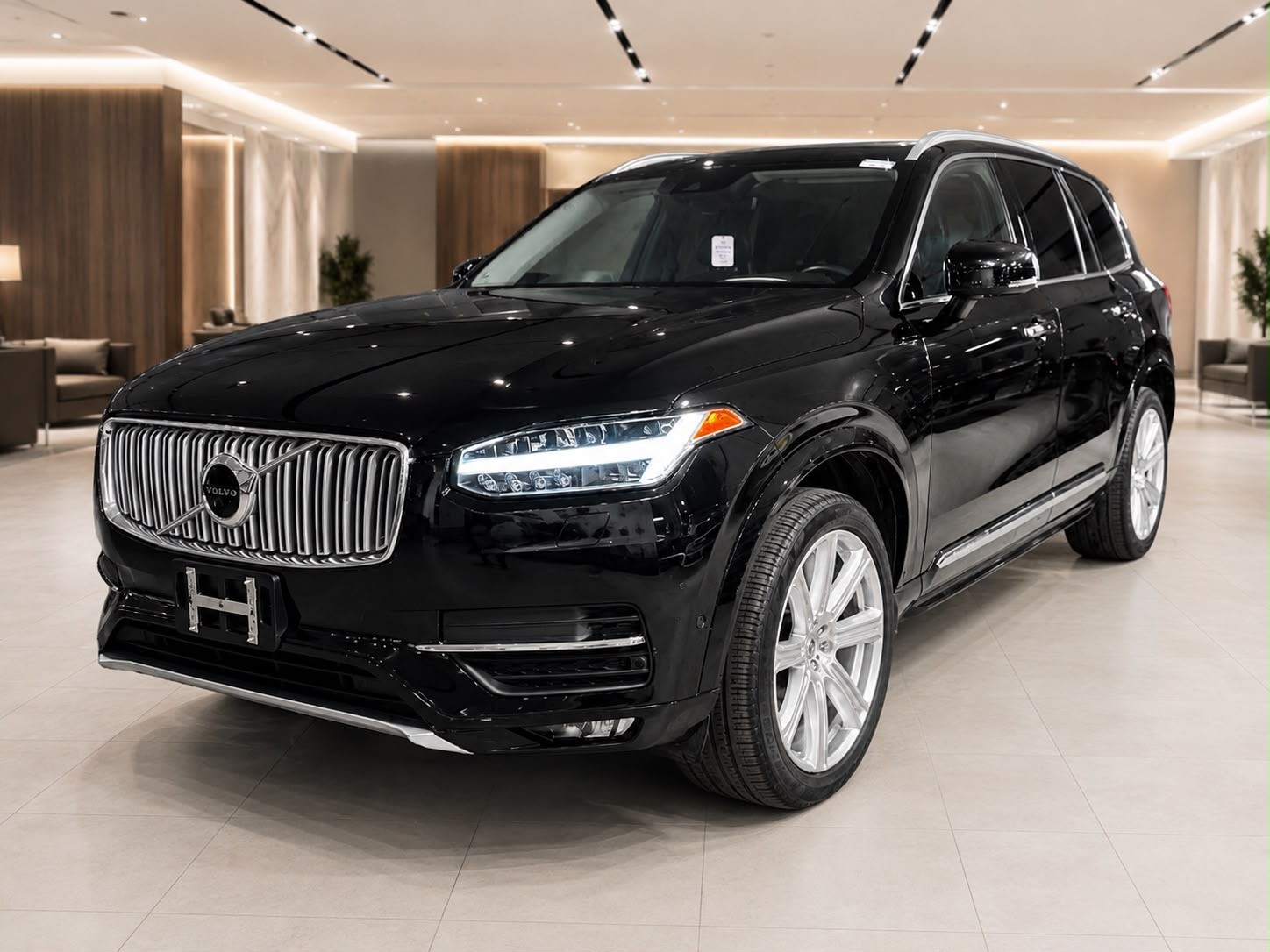 Black 2016 Volvo XC90 T6 Inscription AWD SUV / Crossover All-Wheel Drive Automatic