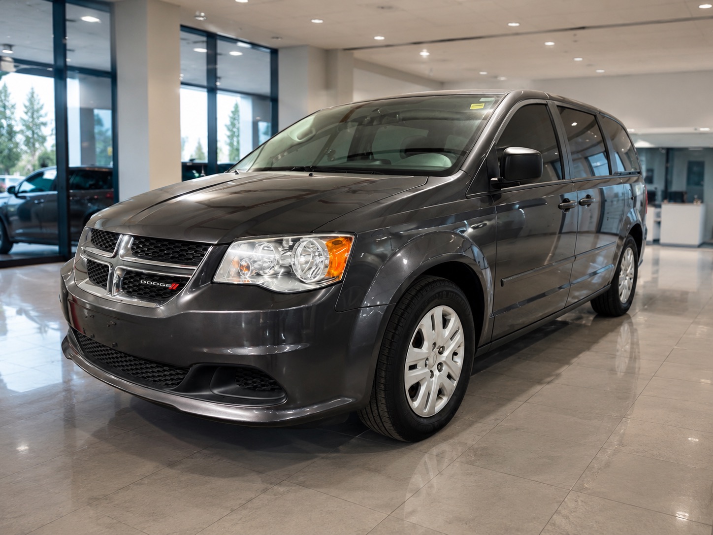 Black (Charcoal) 2017 Dodge Grand Caravan Minivan Automatic