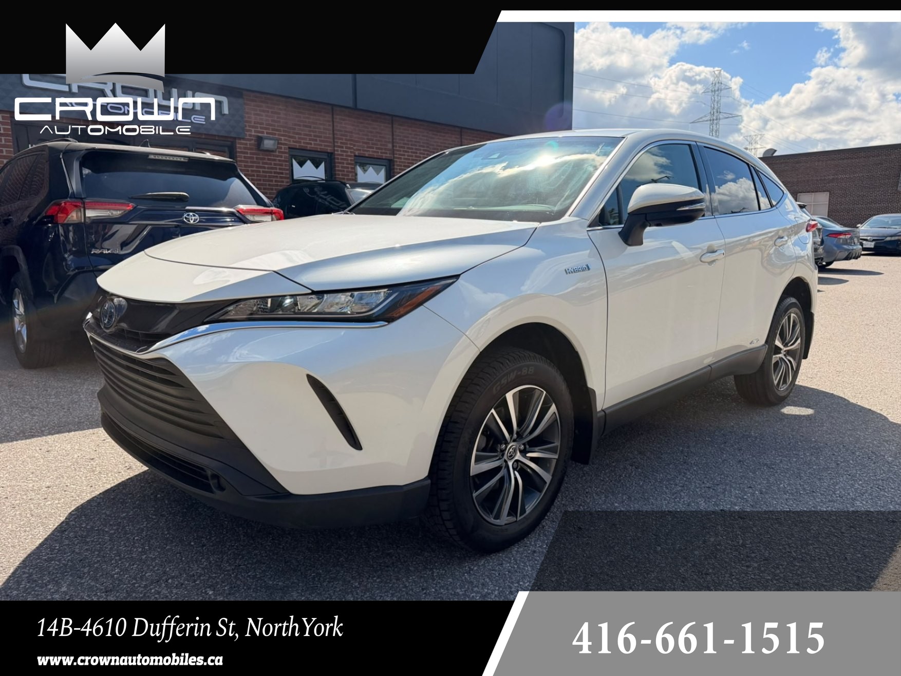 White 2021 Toyota Venza SUV / Crossover All-Wheel Drive Automatic
