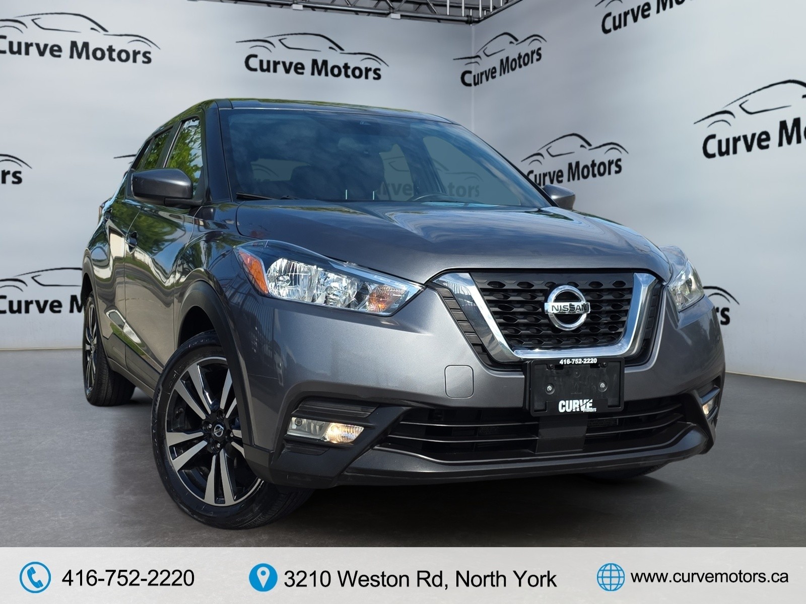 Gray 2020 Nissan Kicks SUV / Crossover Front-Wheel Drive Automatic